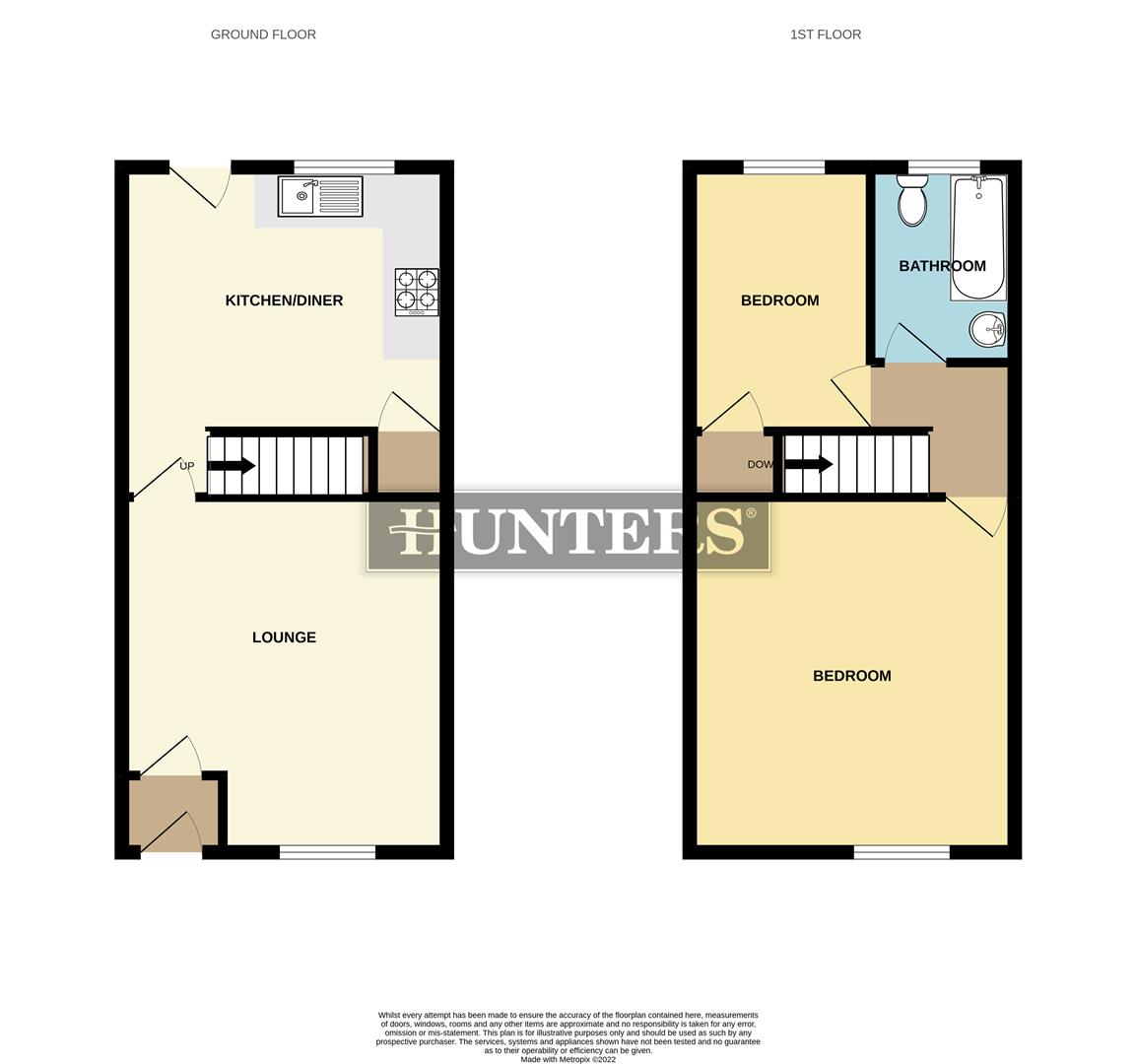 11, Forest Street, Oldham floorplan