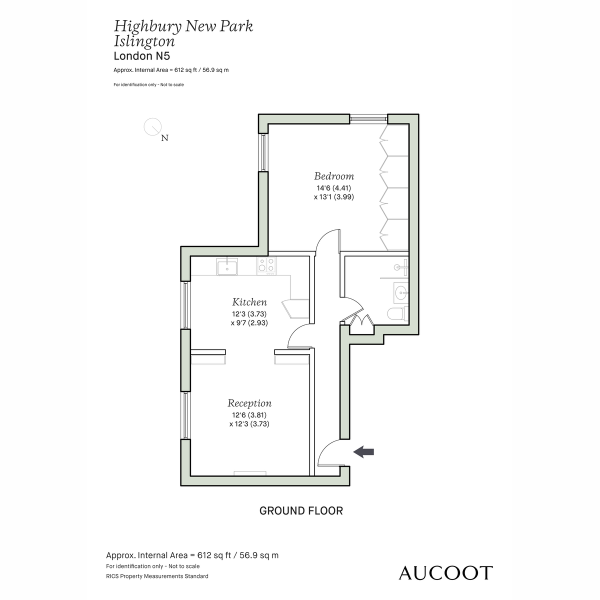 45b, Highbury New Park, London floorplan