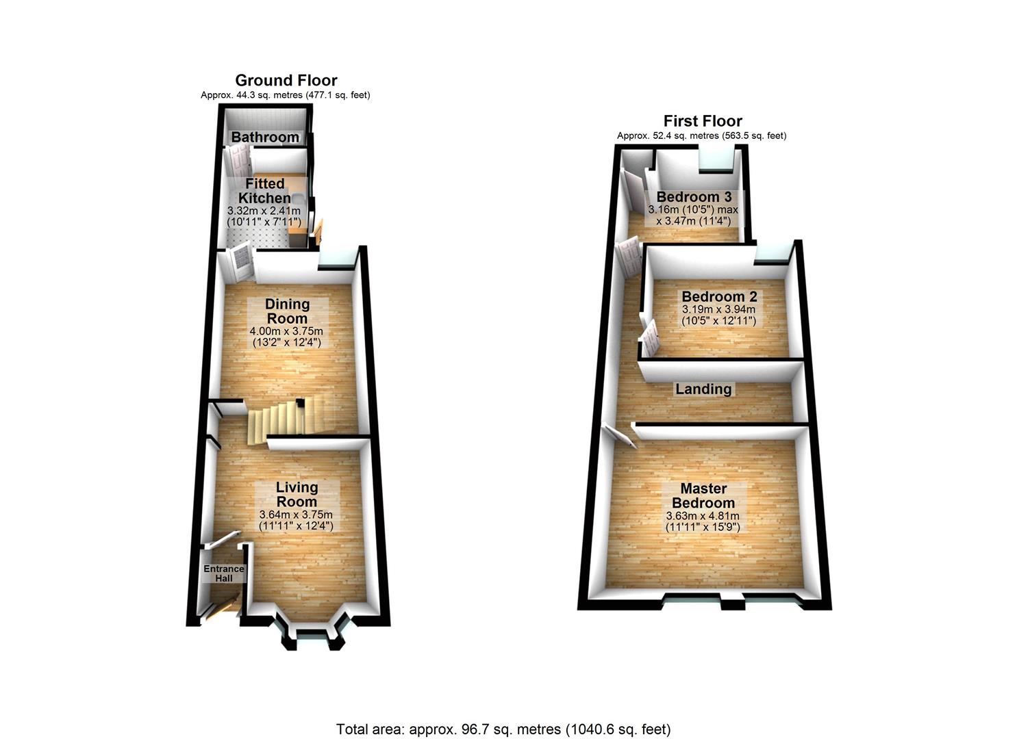 Edgar Street, Hereford HR4, 3 bedroom terraced house for sale