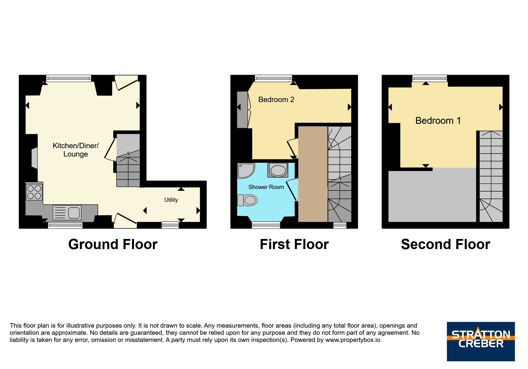 1 Albatross Cottages,, Churchend, Cornwall floorplan