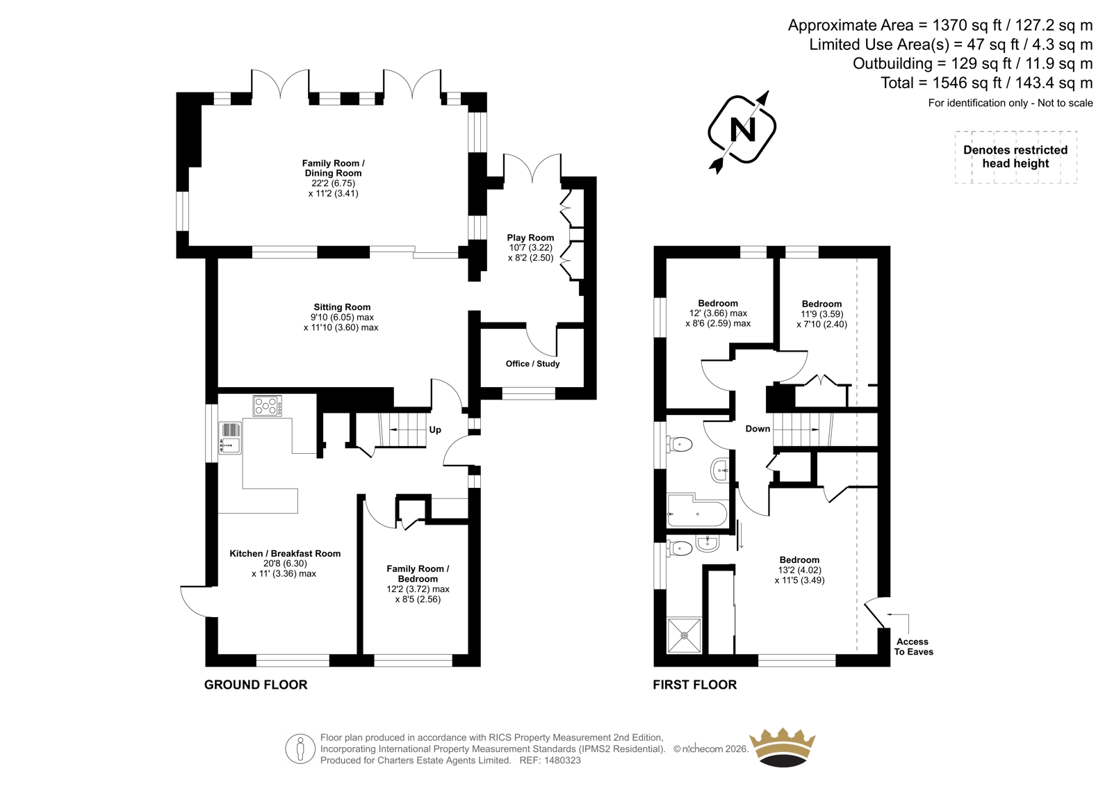 9, Willow Way, Surrey floorplan
