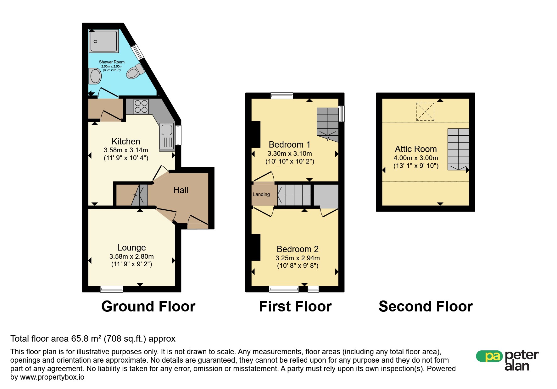 7a, Cliff Street, Penarth floorplan