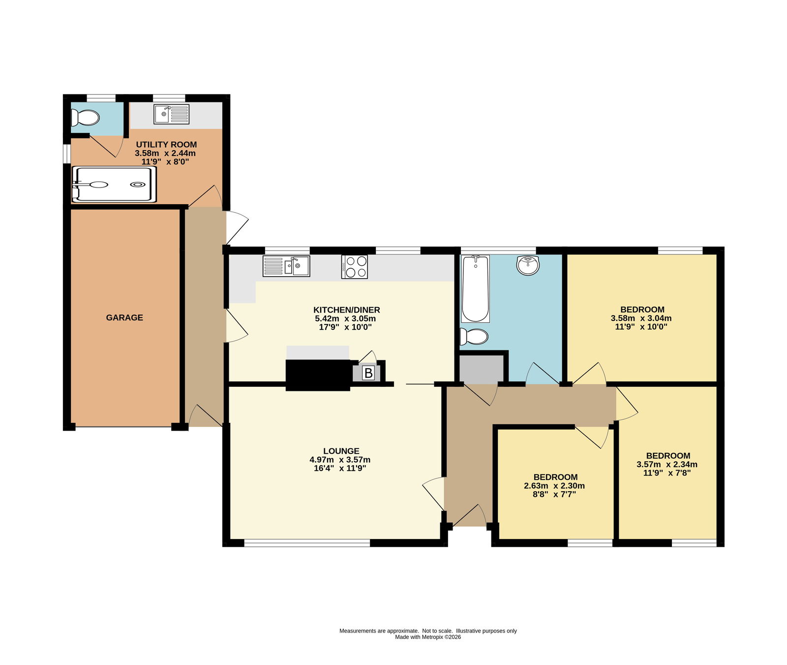 10, Doulton Road, St. Austell floorplan
