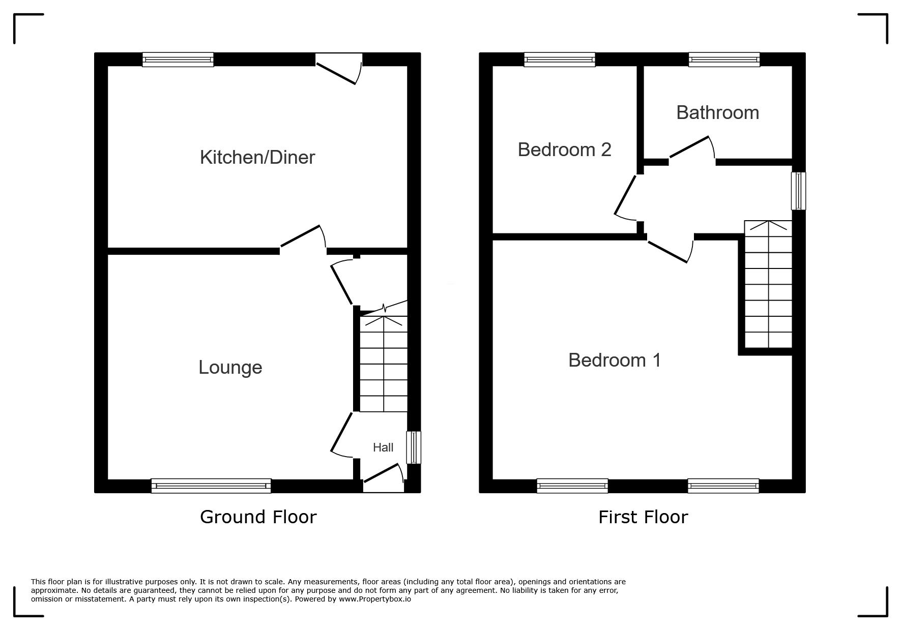 57, Sunnyside, Cramlington floorplan