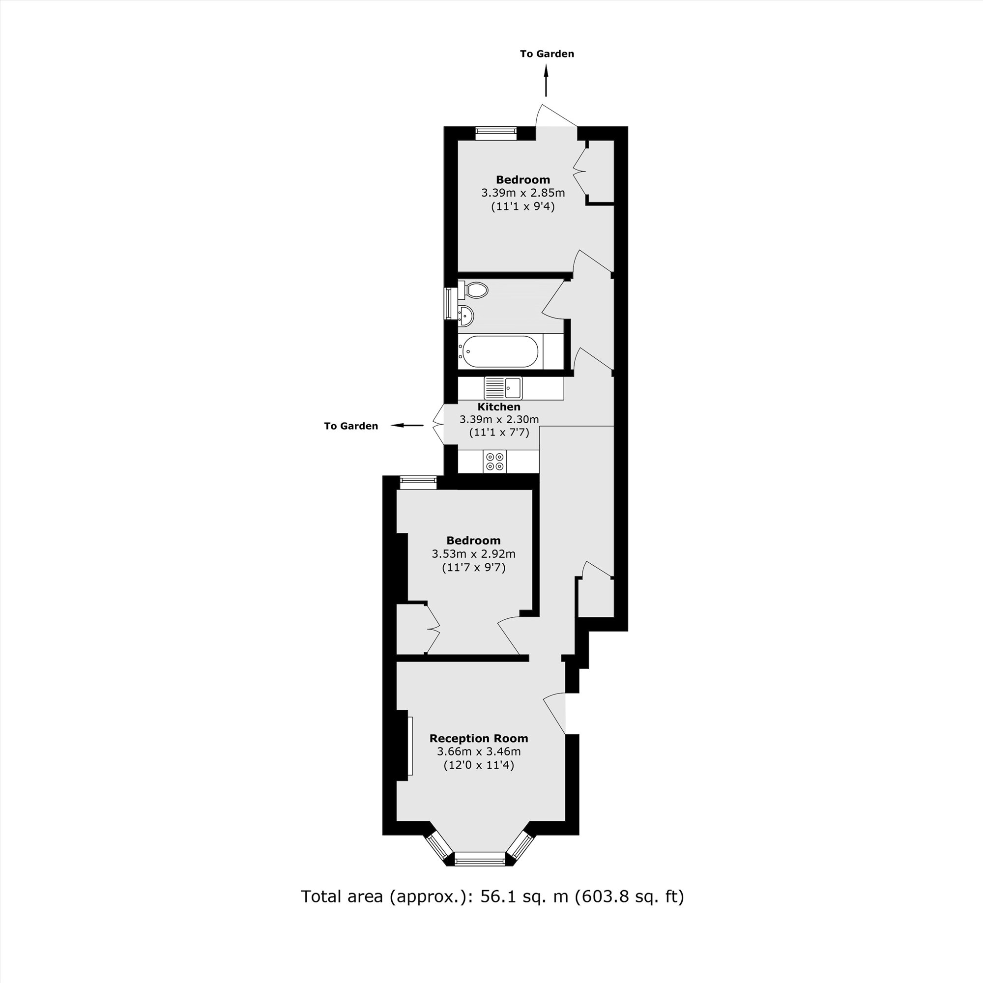 Farlton Road, London floorplan