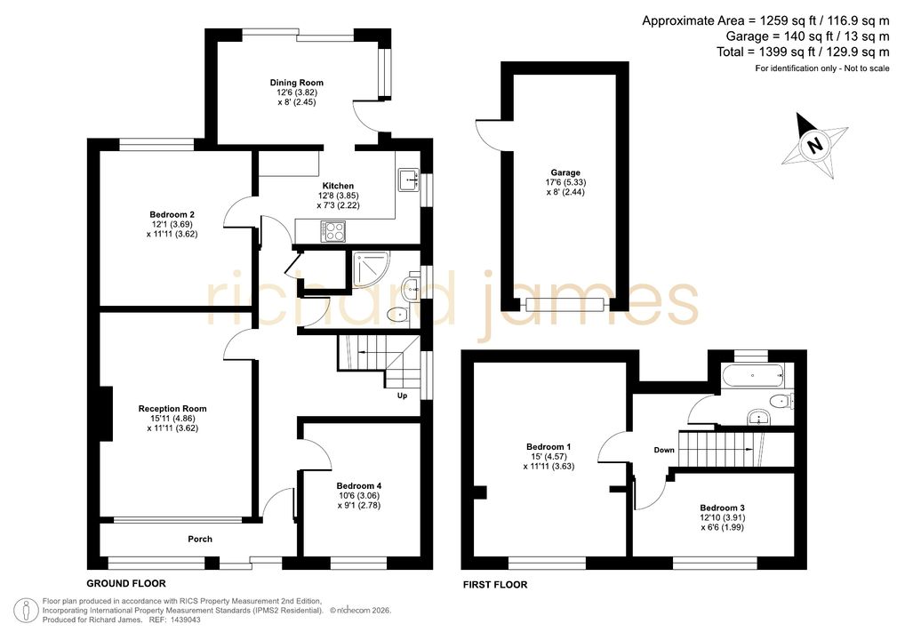 18, Medina Way Stratton St Margaret, Stratton St Margaret floorplan