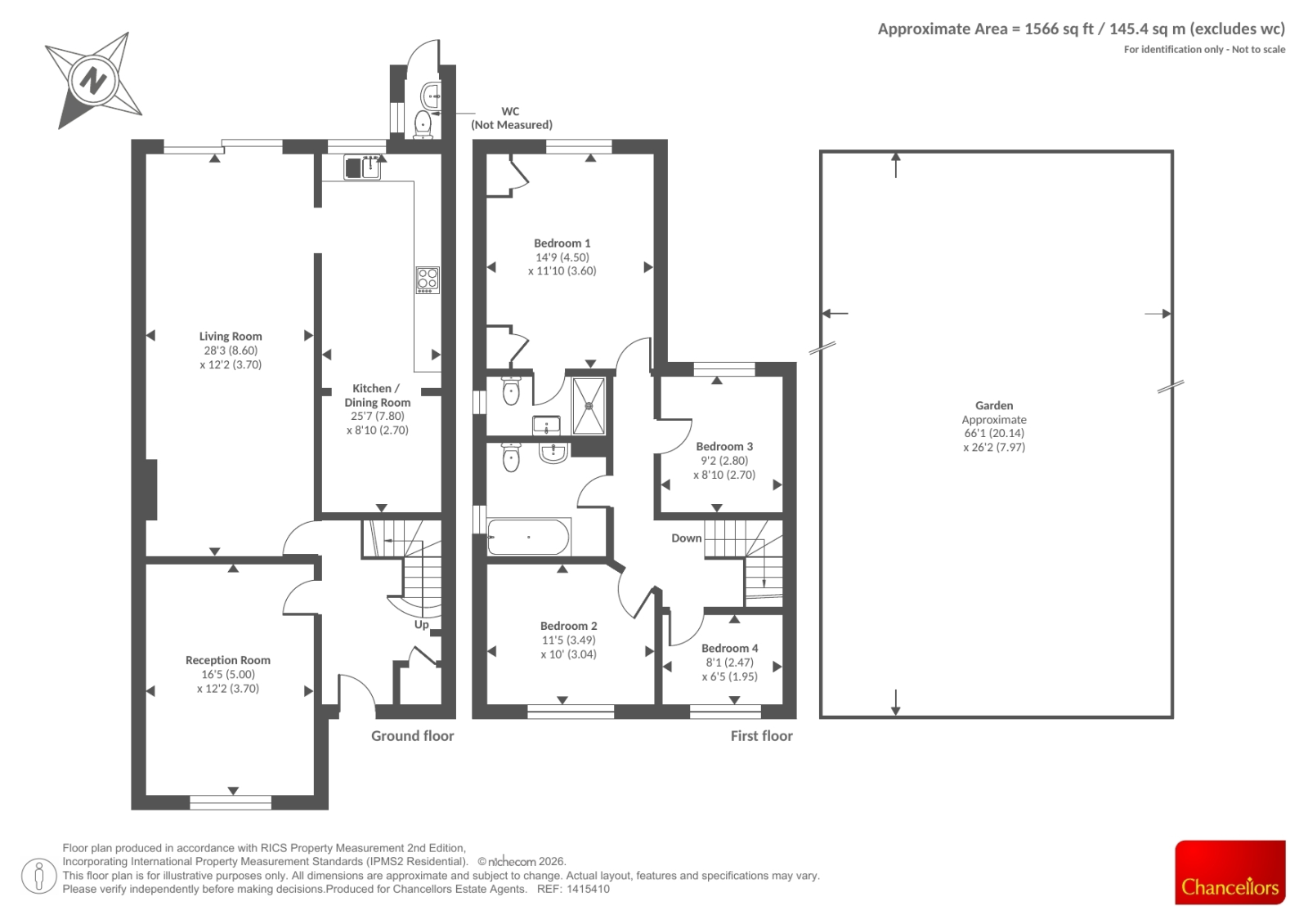 88, Whitley Wood Lane, Reading floorplan
