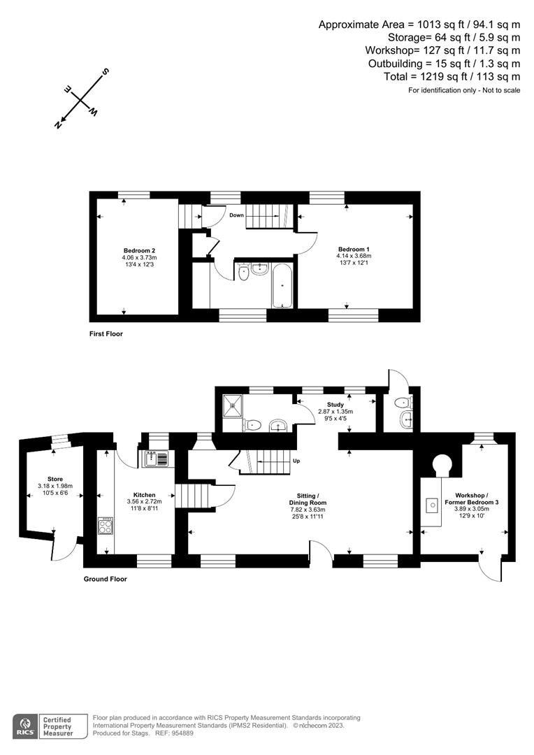 Copplestone Cottage, Copplestone Lane, Sidmouth floorplan
