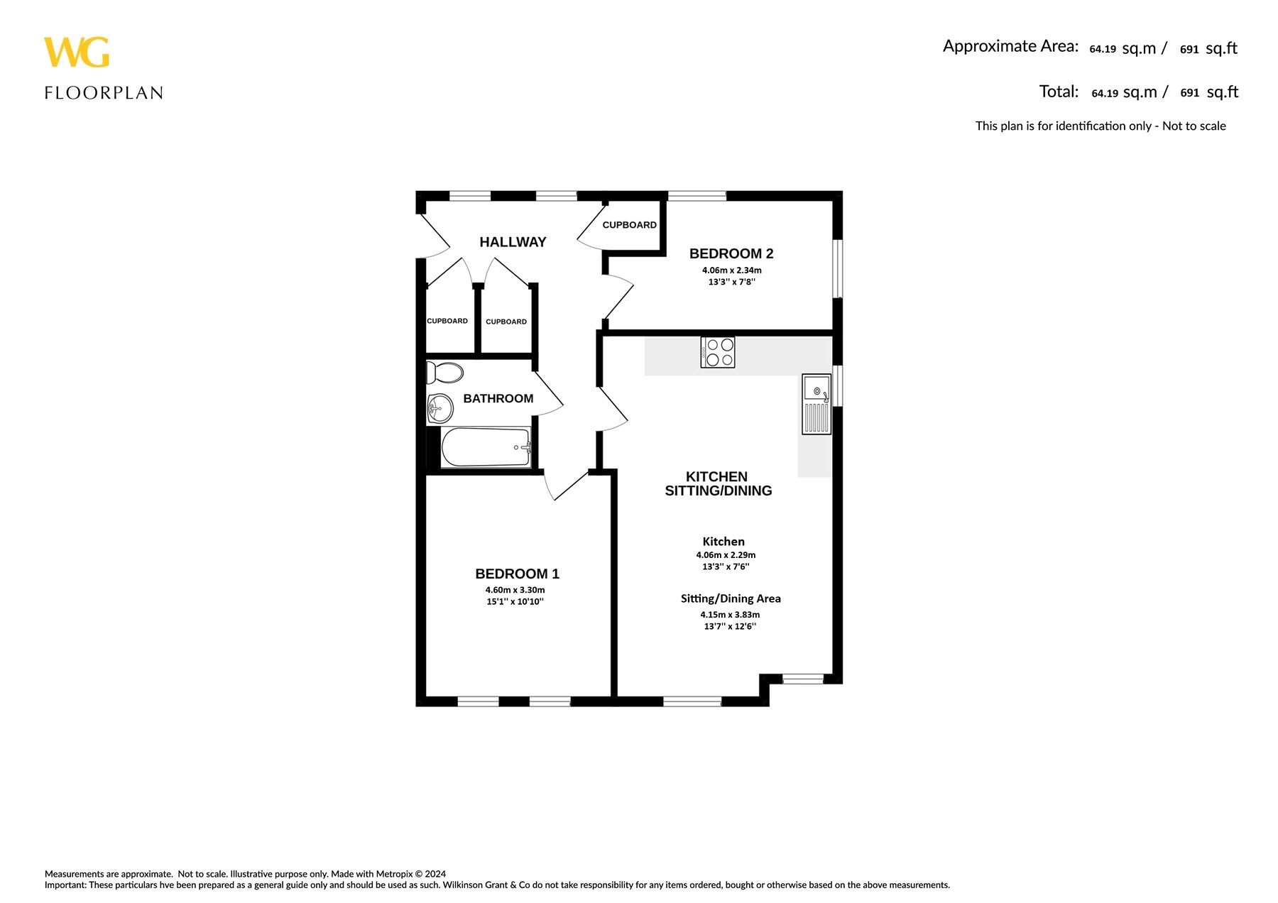 13, Atherton Court, Alphington floorplan