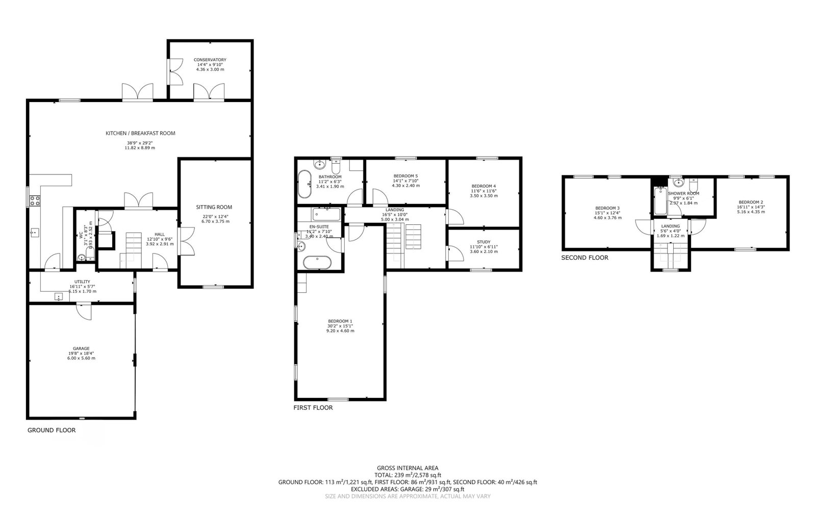 7, Dogrose Close, Chelmsford floorplan
