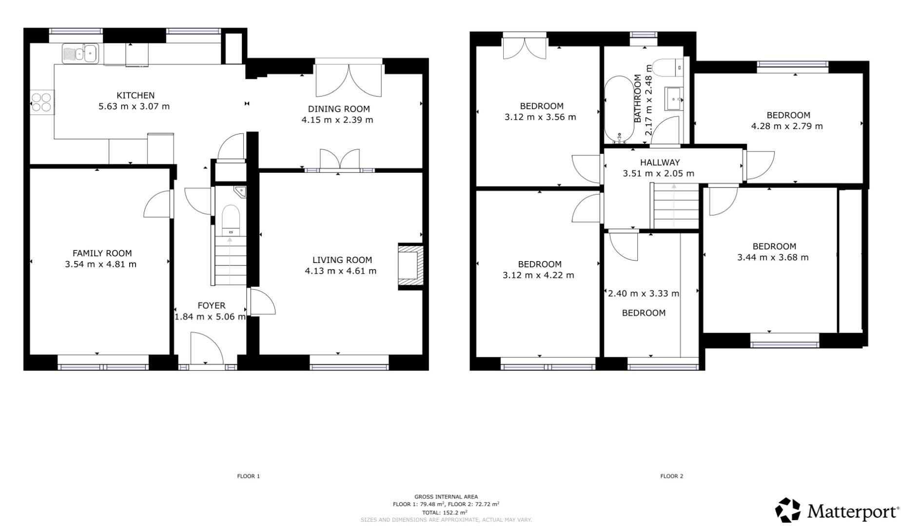 73, Greenlea Road, Leeds floorplan