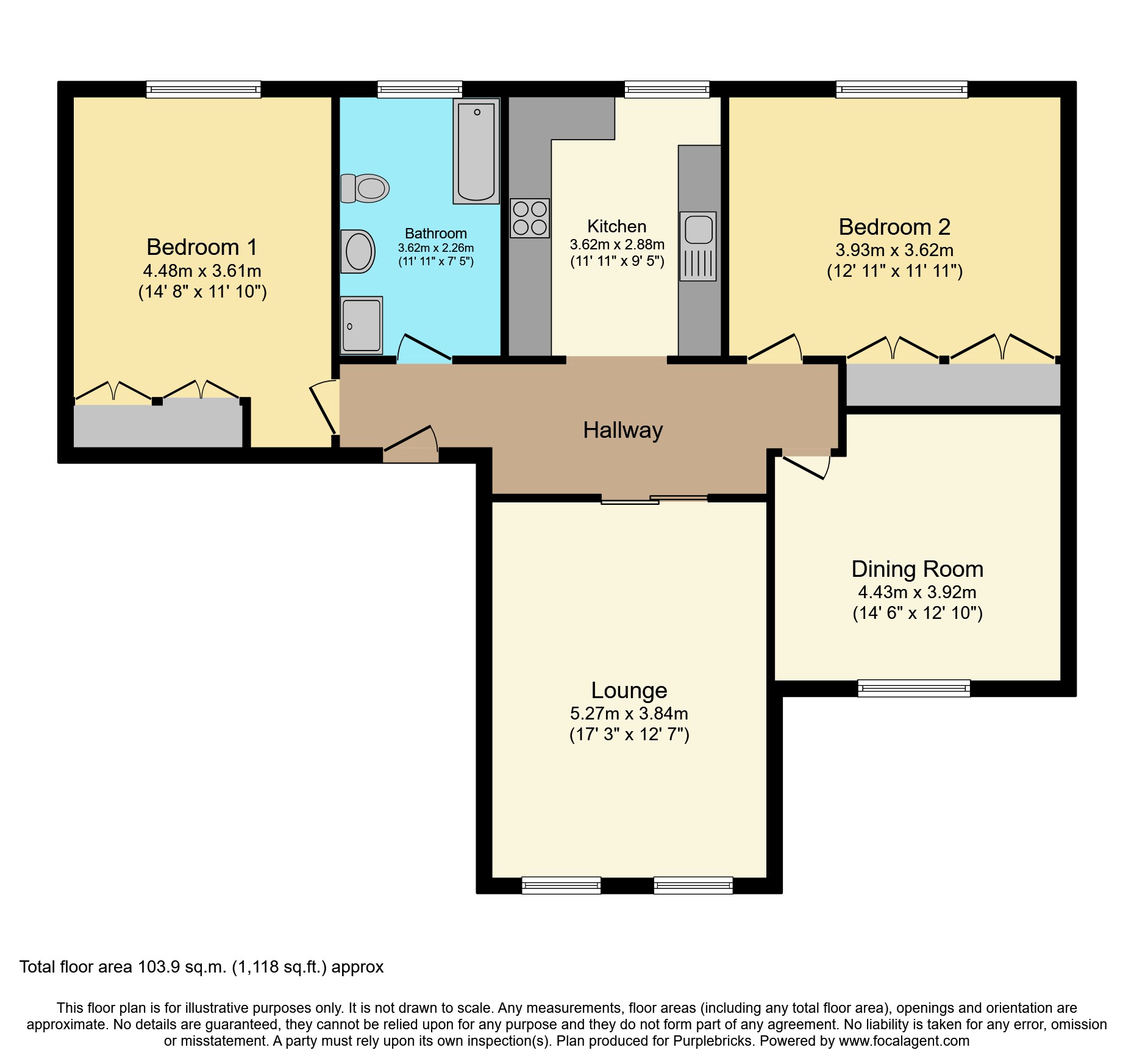 Royal Herbert Pavilions, London SE18, 3 bedroom flat for sale