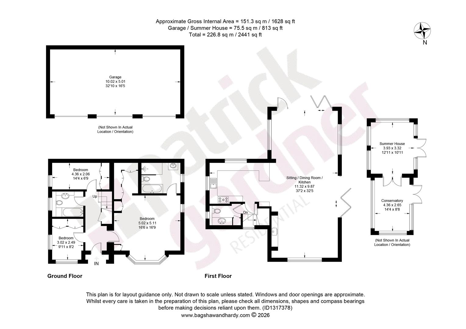 Mill House, Rookery Drive, Westcott floorplan