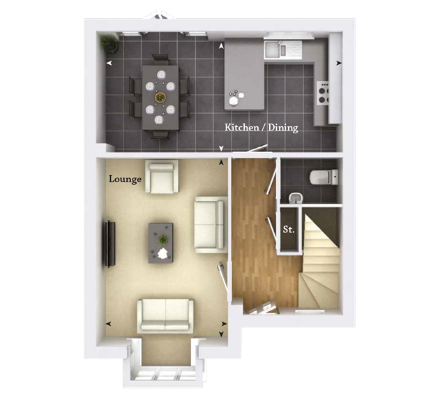 Glen Road, Oadby, Leicester LE2, 3 bedroom detached house for sale