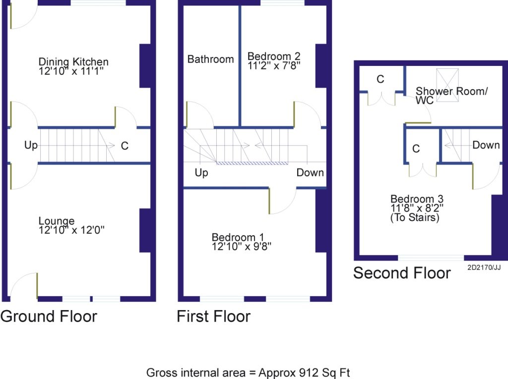 3 Bedrooms Terraced house to rent in Roker Road, Harrogate HG1