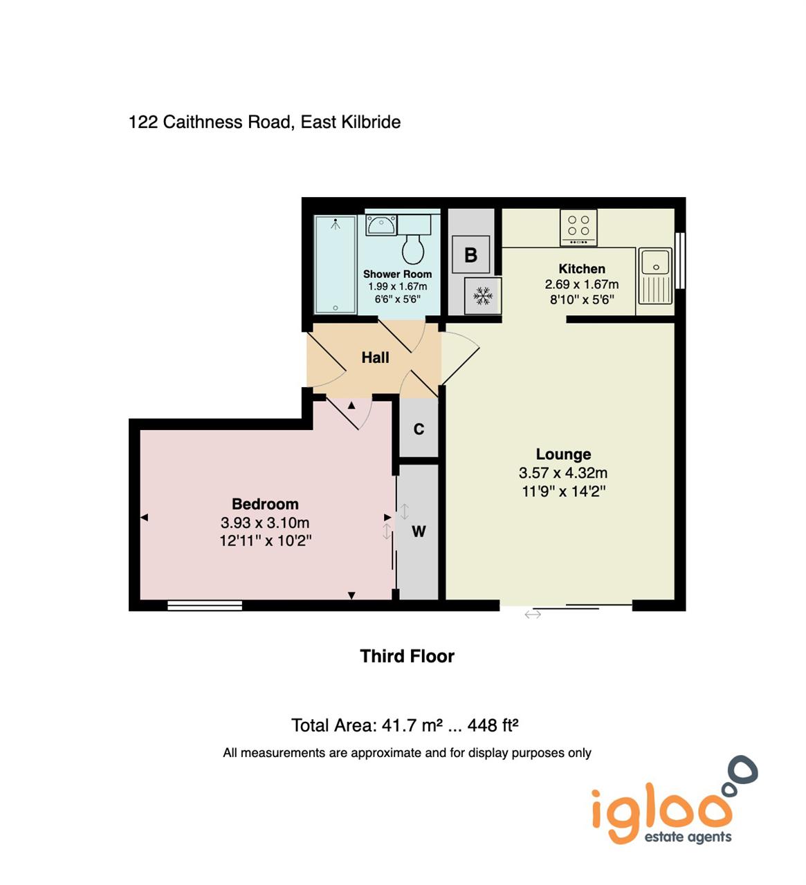 122, Caithness Road, East Kilbride floorplan