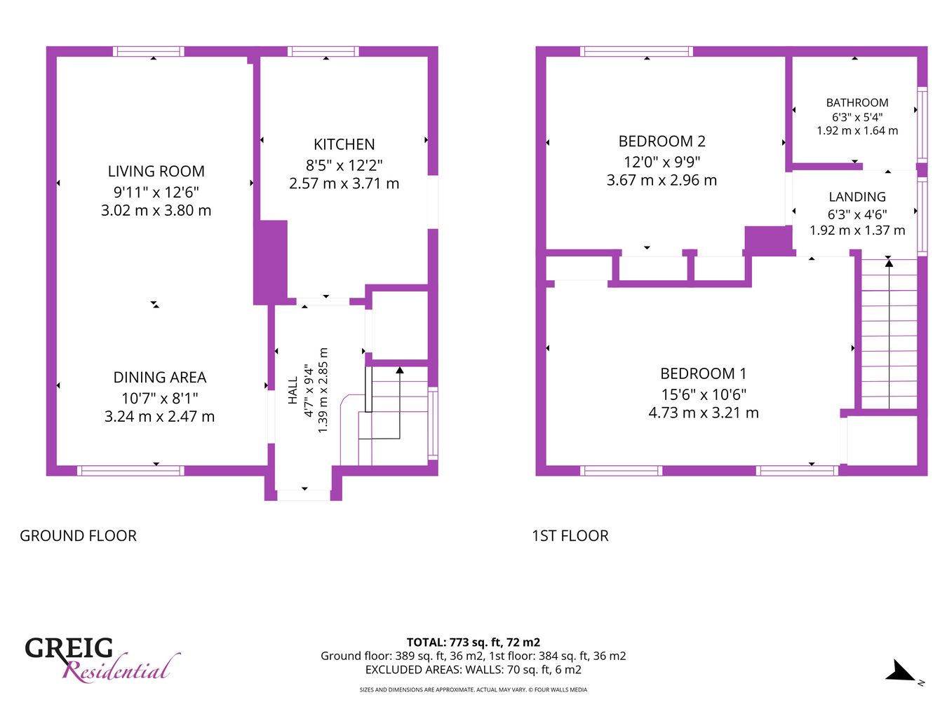 85, 85 Treeswoodhead Road, Kilmarnock floorplan