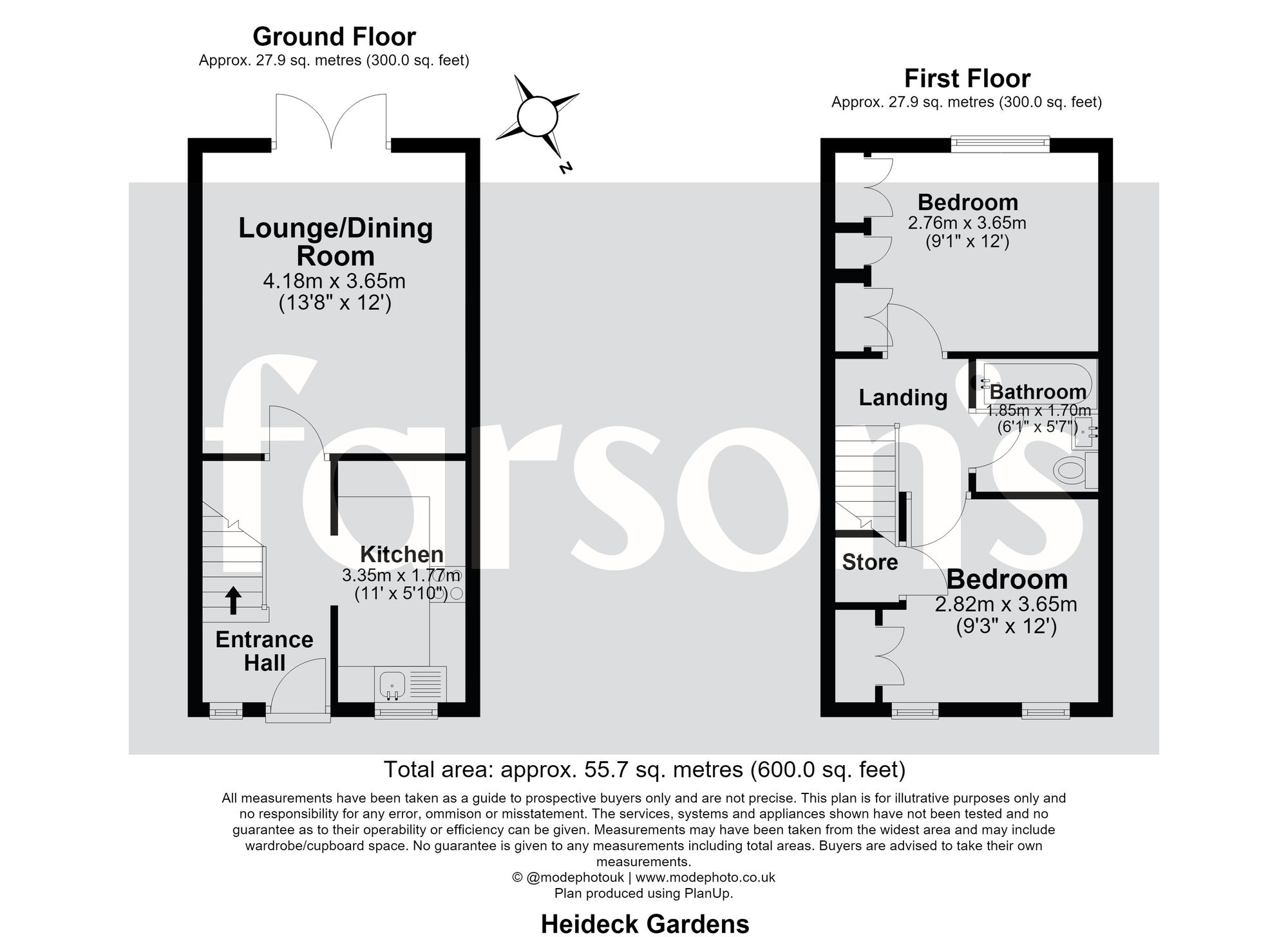 20 Heideck Gardens, Brentwood floorplan