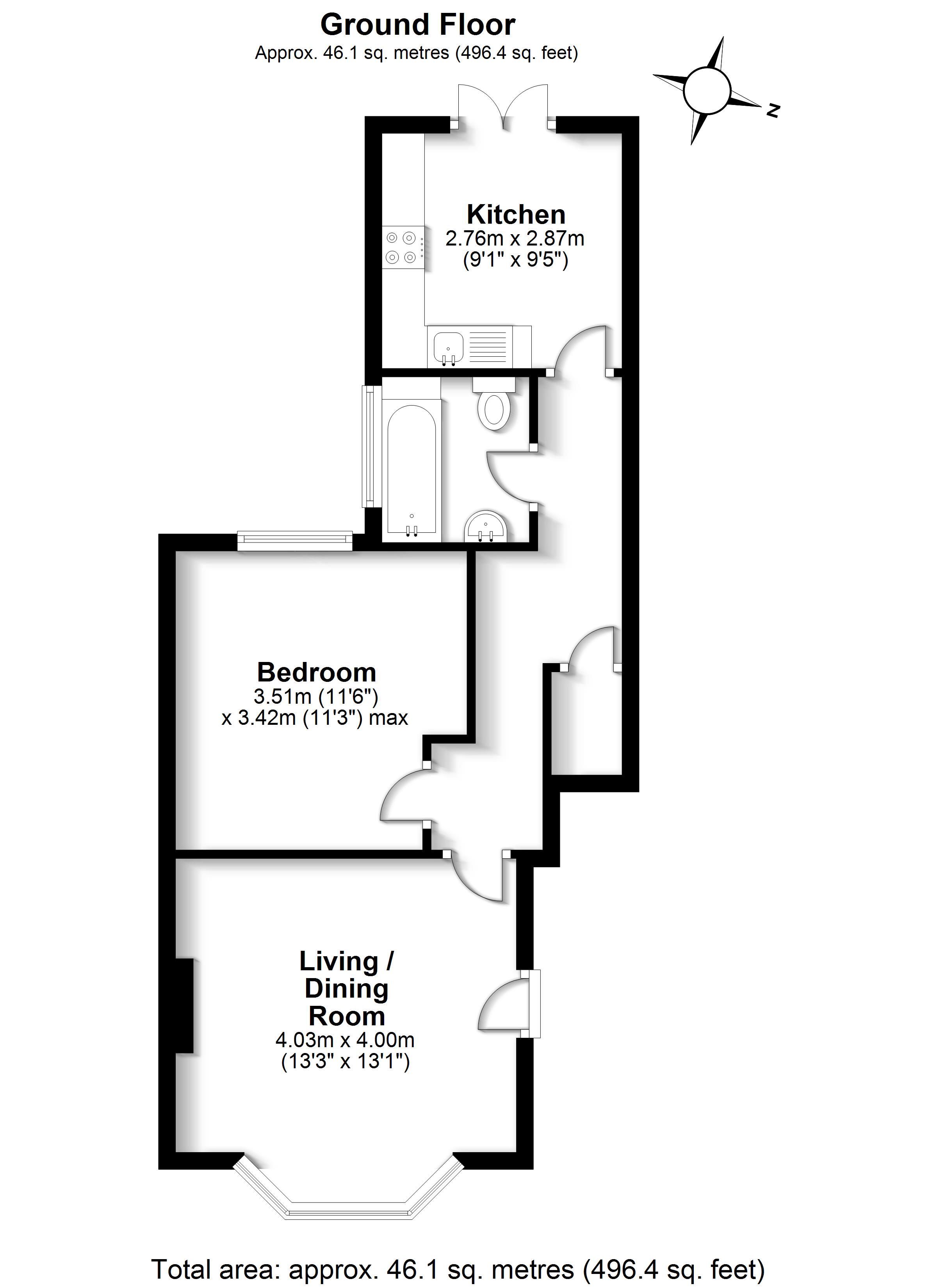 1 Bedrooms Flat for sale in Harwoods Road, Watford, Hertfordshire WD18