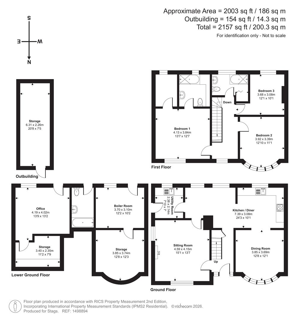 14 Follaton, Plymouth Road, Totnes floorplan