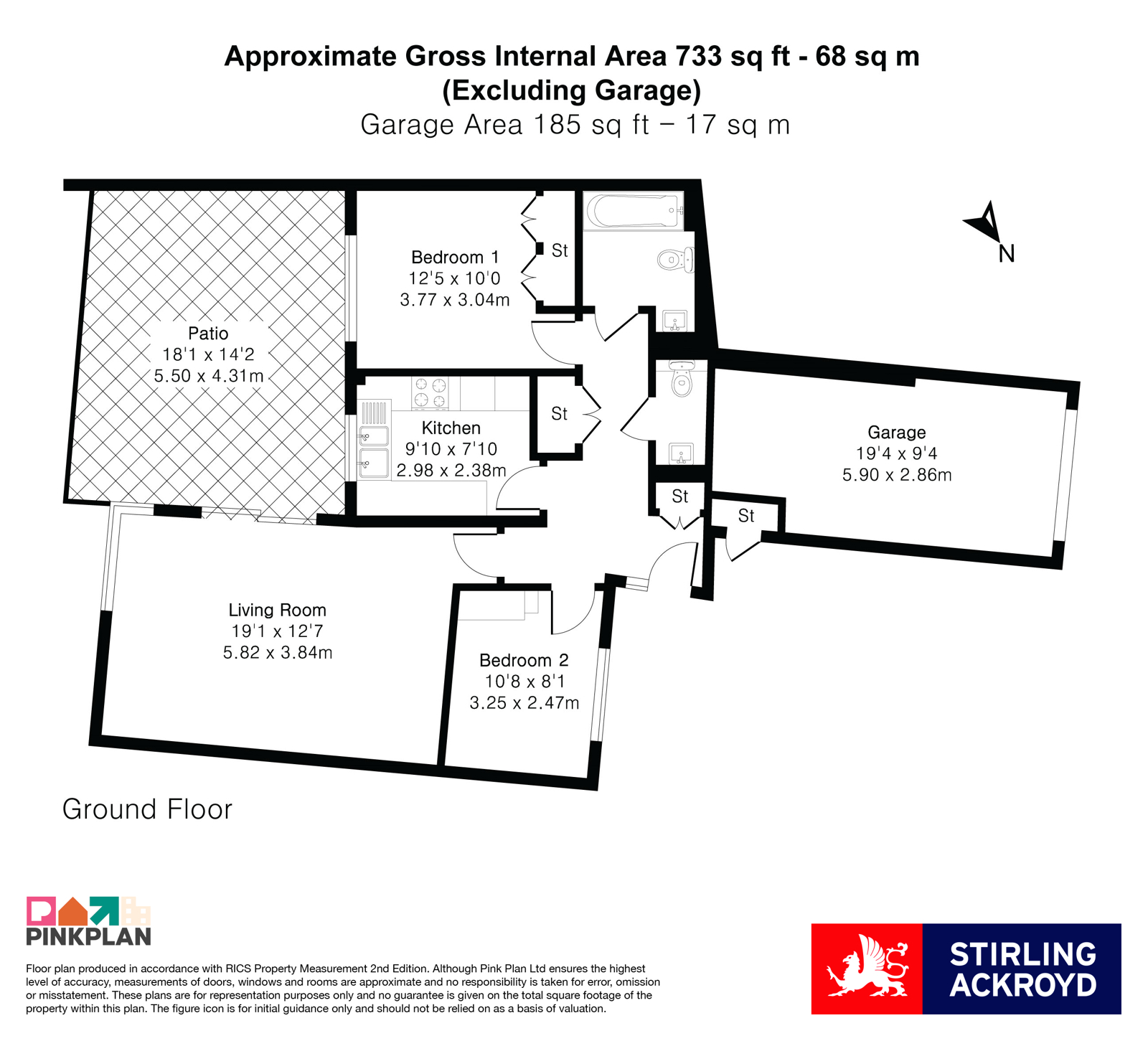 13 Virginia Beeches,, Callow Hill, Surrey floorplan