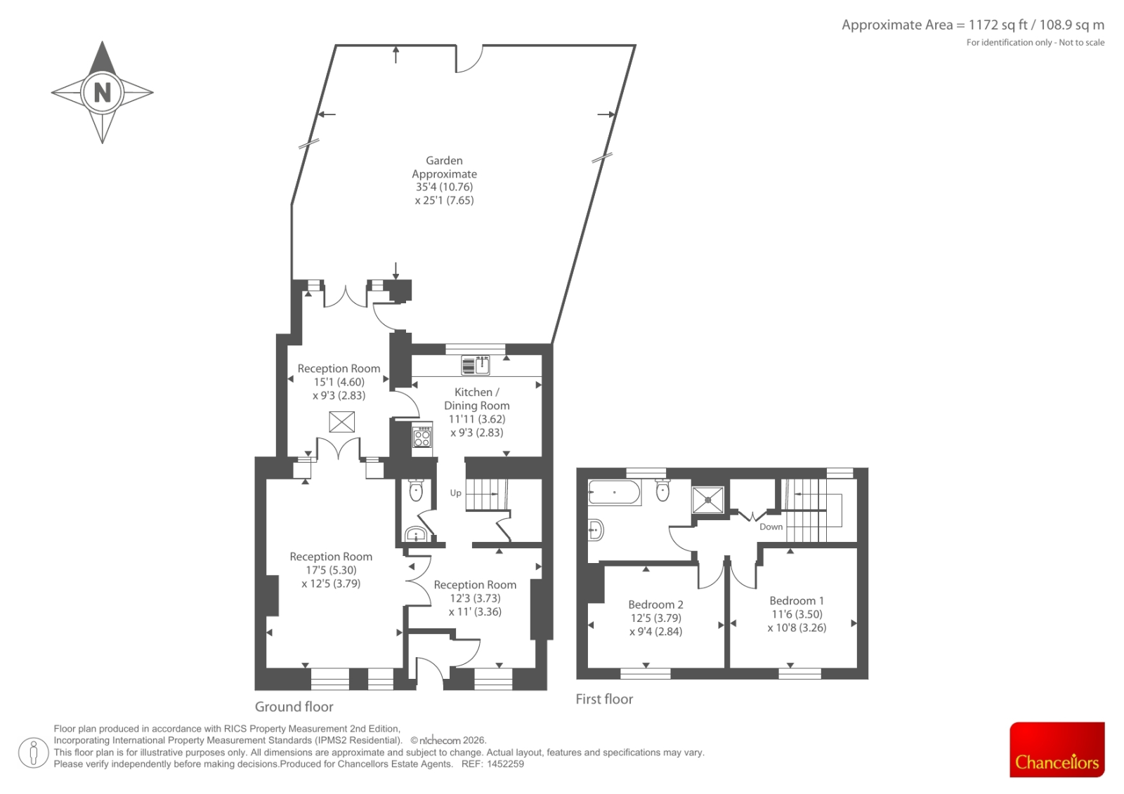 23 NEWLAND STREET, Eynsham, Witney floorplan