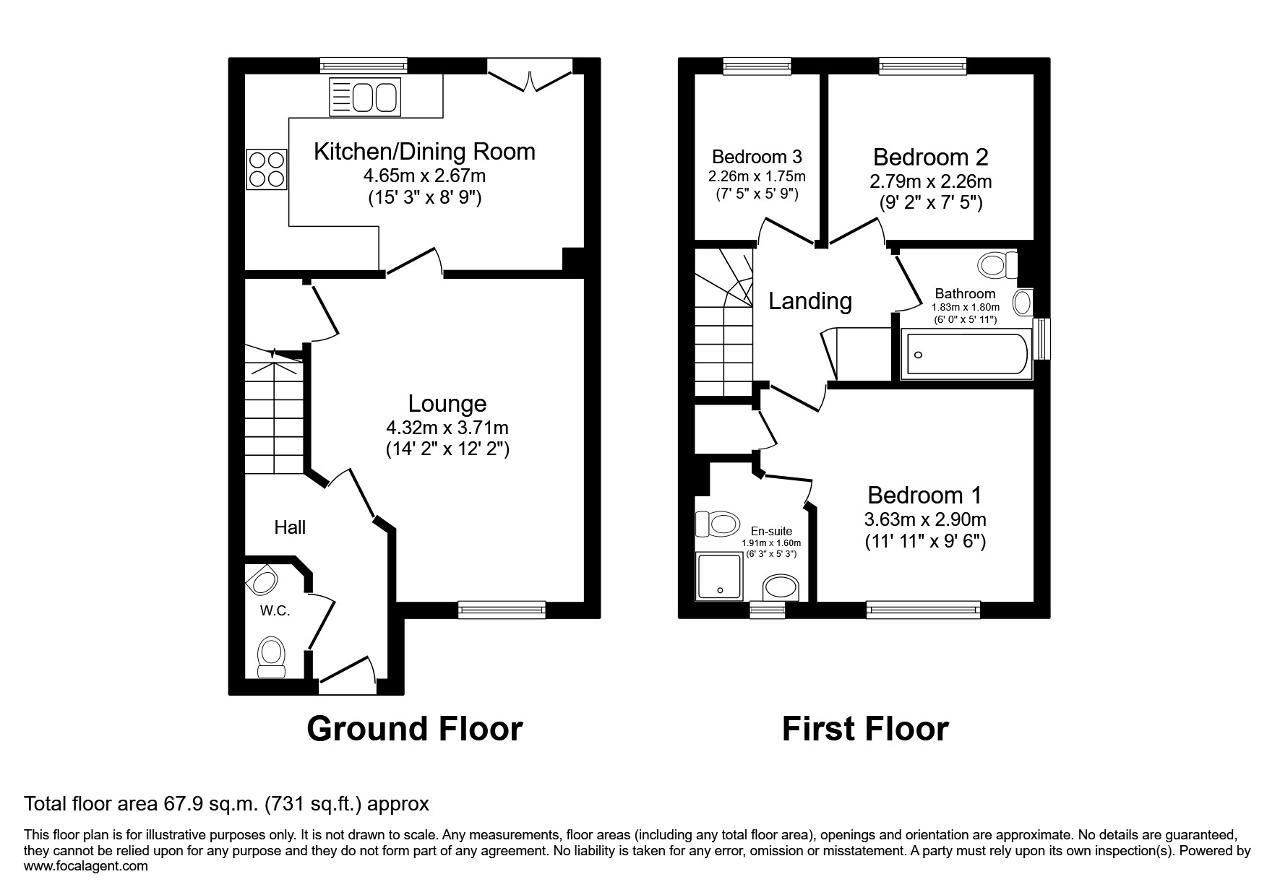 Mattock Drive, Fleckney floorplan