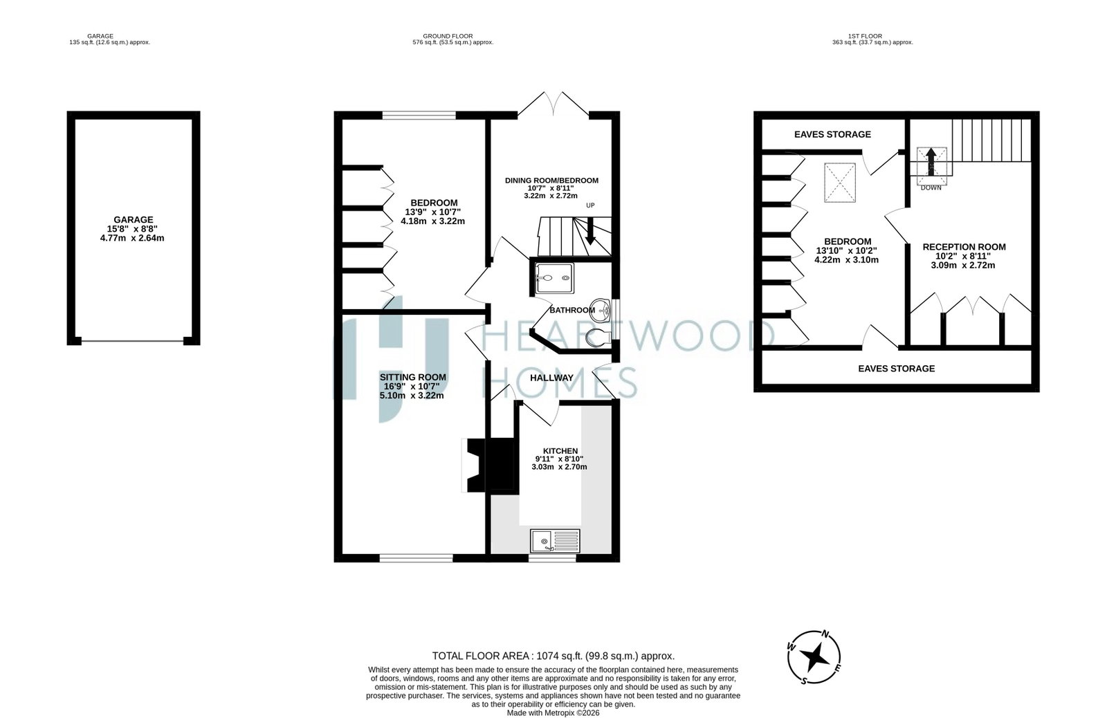 7, Windmill Avenue, St. Albans floorplan