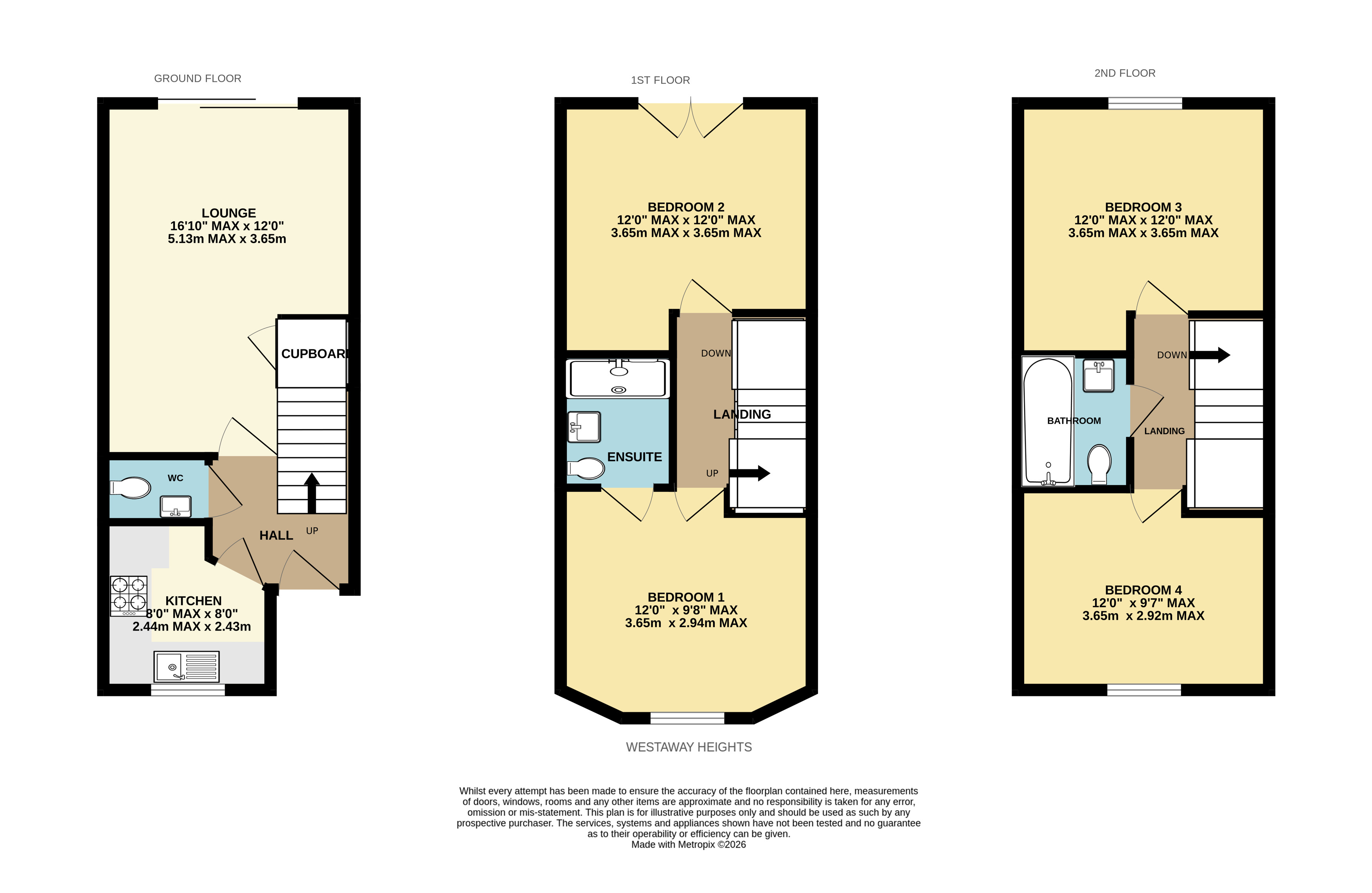 39, Westaway Heights, Devon floorplan