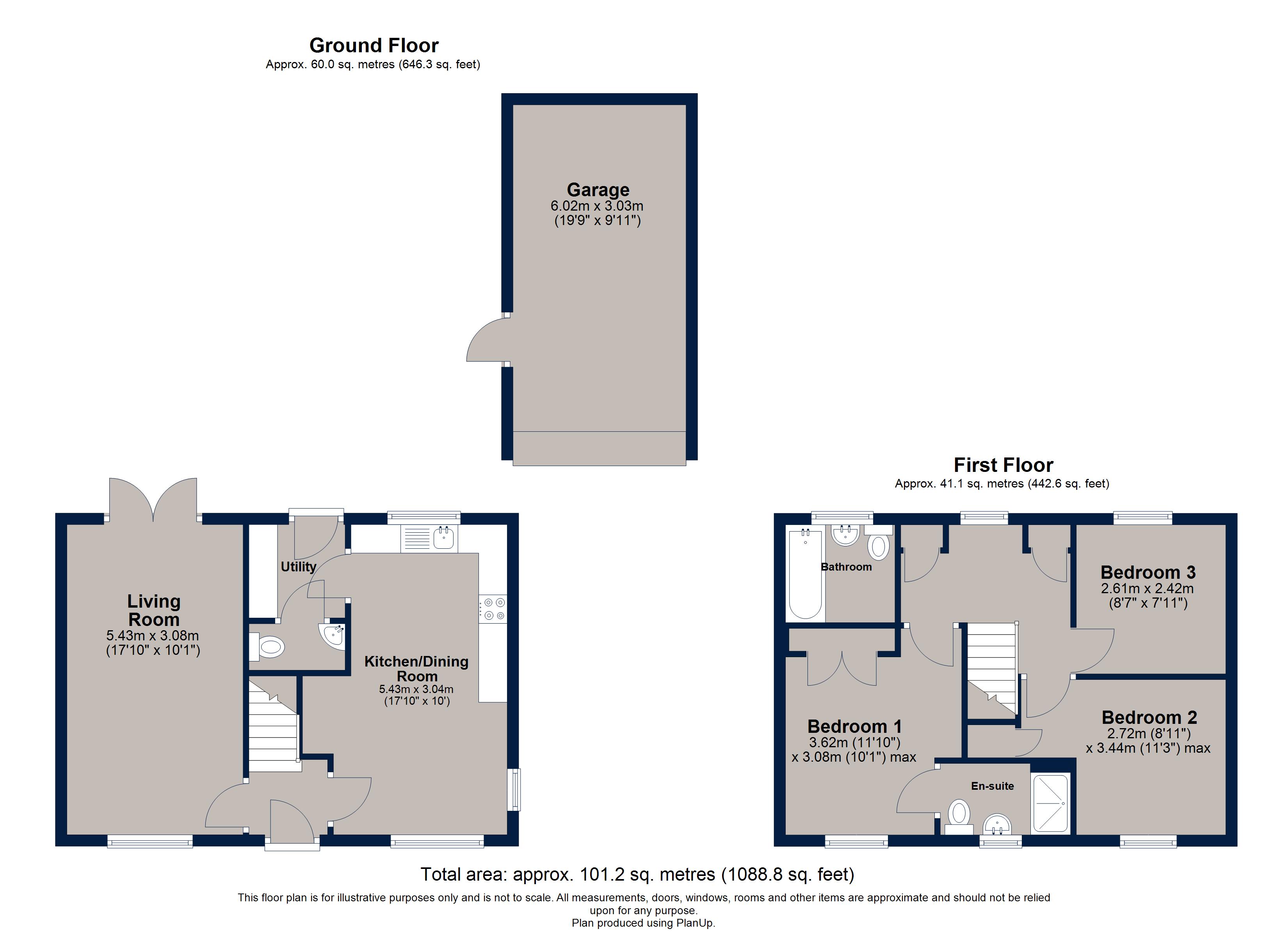 26, Racecourse Road, Oakham floorplan