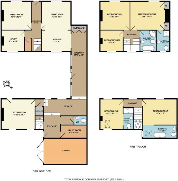 5 Bedrooms Detached house to rent in West End, Main Street, Little Ouseburn, York YO26