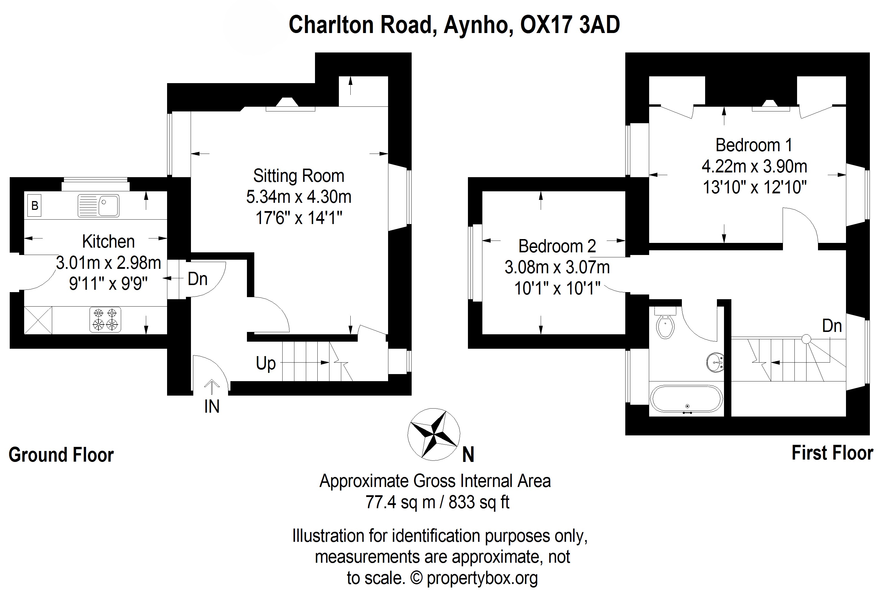 14, Charlton Road, Oxfordshire floorplan