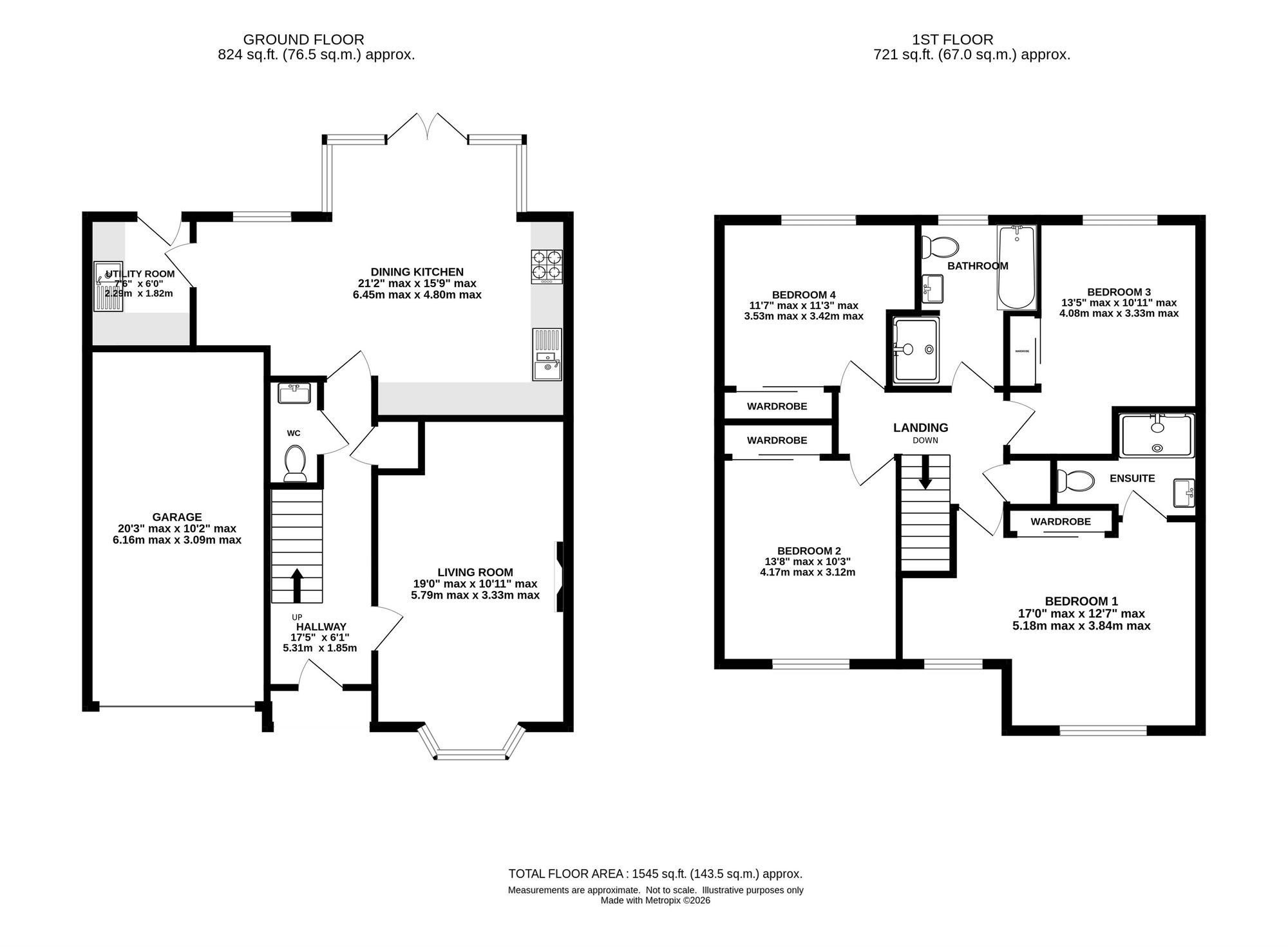 26 Dixon Drive, Macclesfield floorplan
