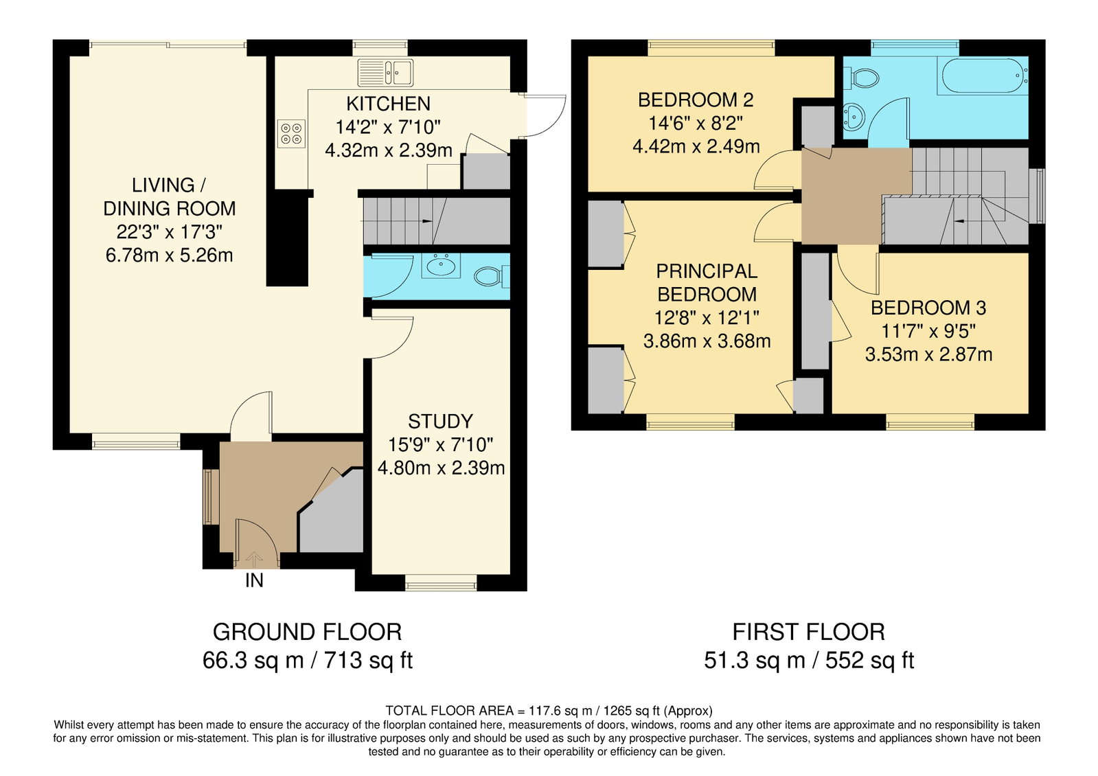 30, Falconwood Road, Croydon floorplan