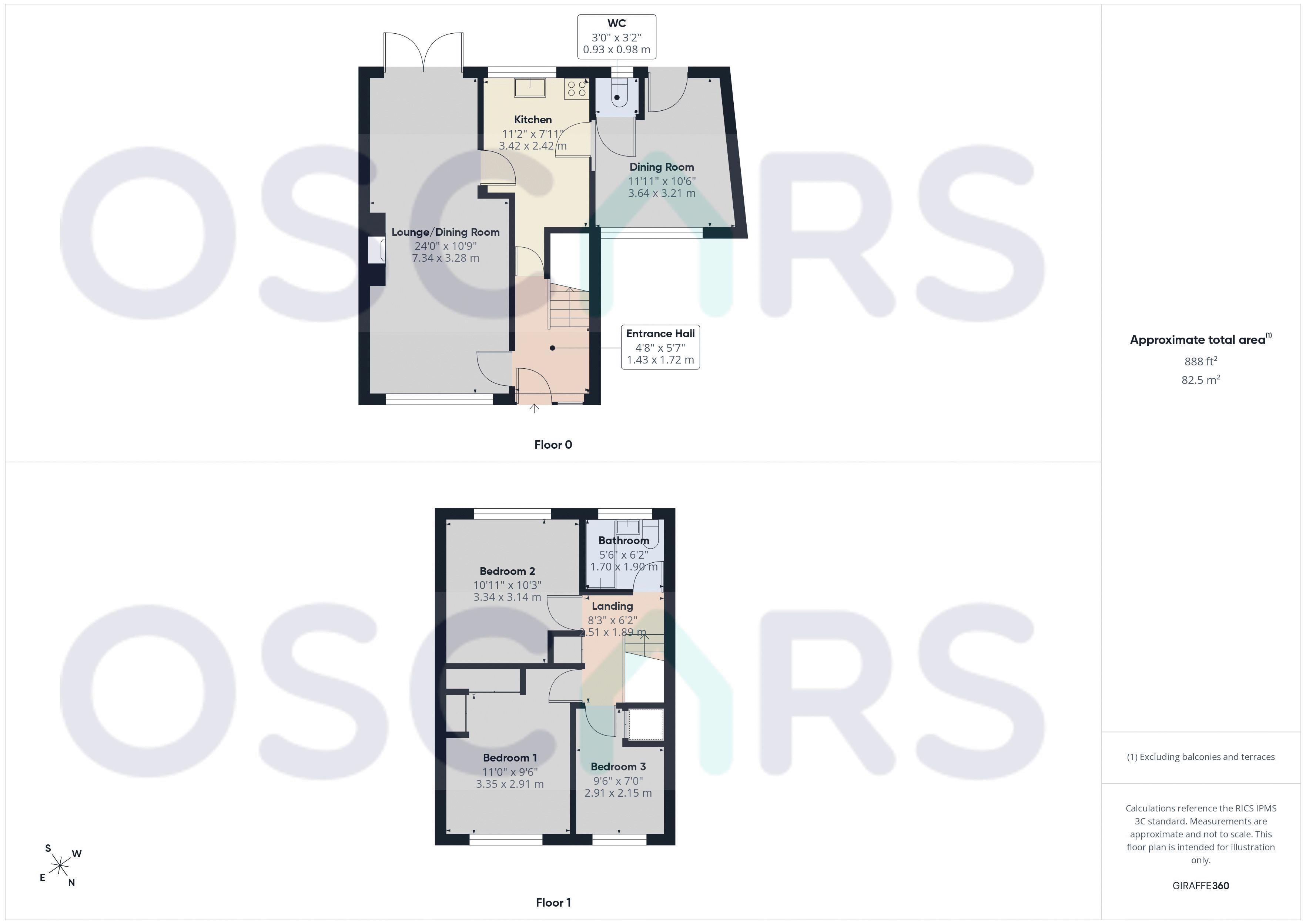 34, Daville Close, Hull floorplan