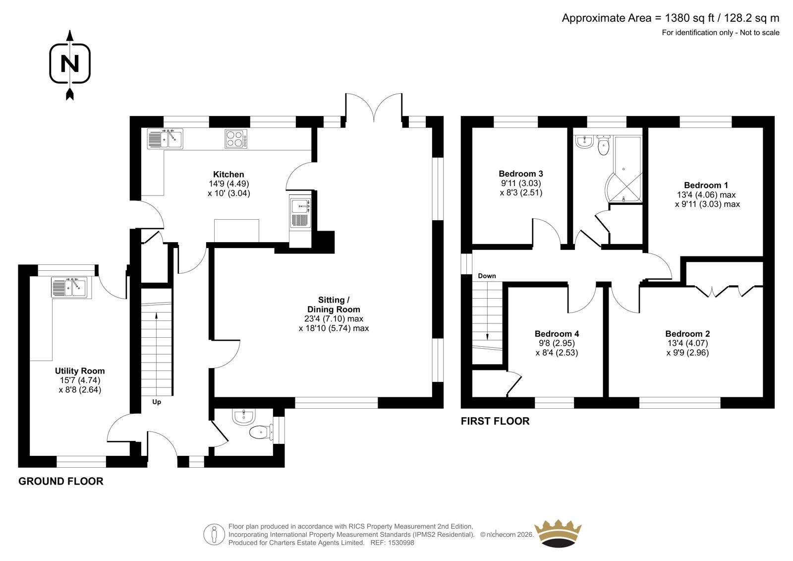 Anders Road, Winchester floorplan