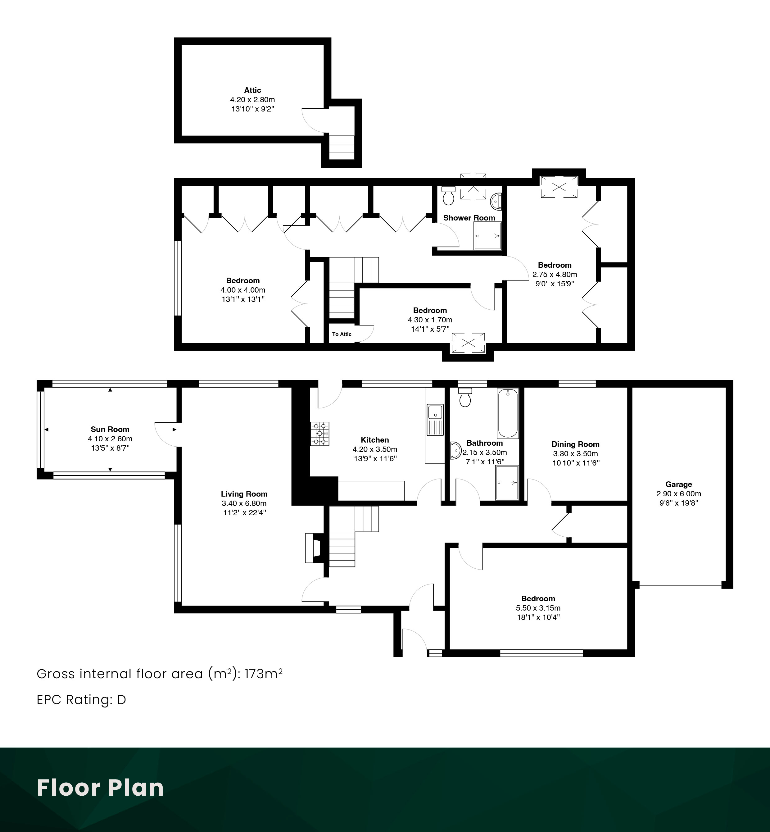 Drakemyre, Dalry floorplan