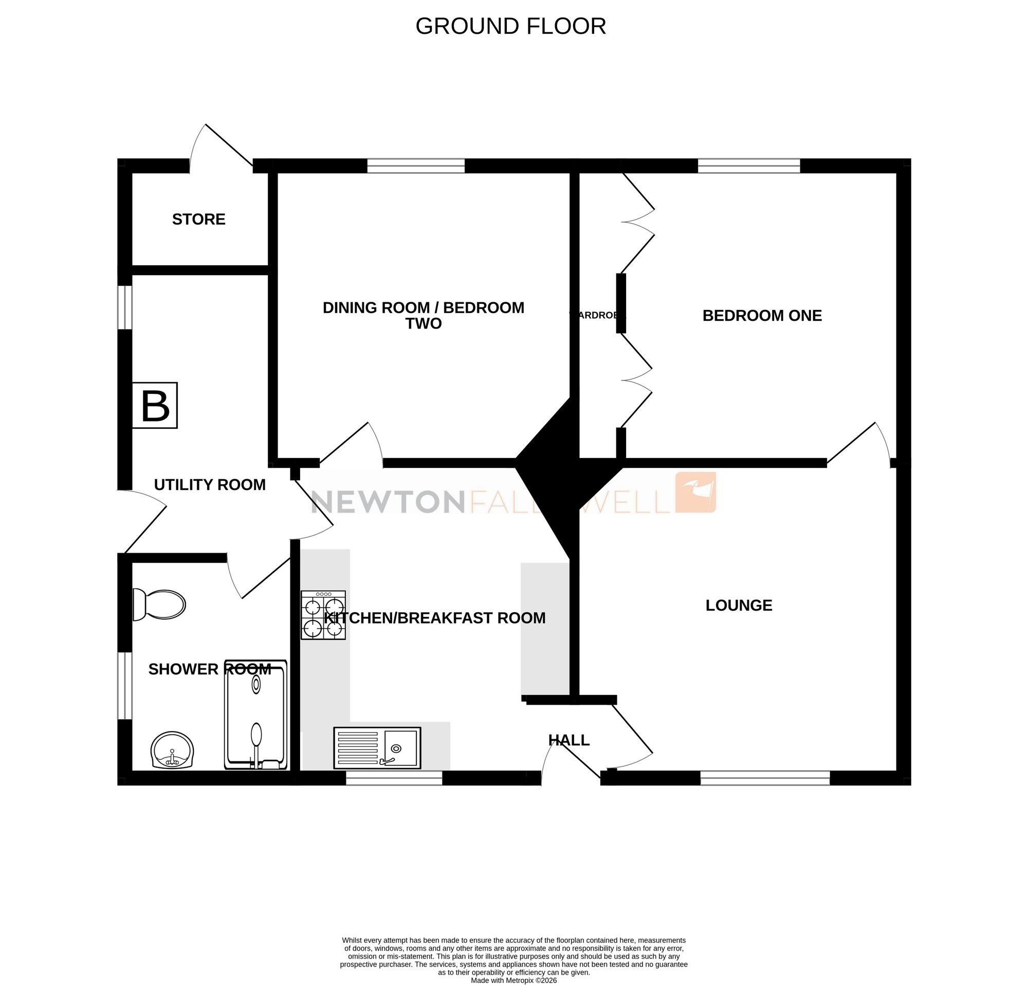 10 Gorse Road, Grantham floorplan