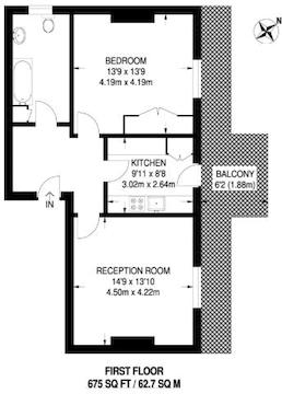 1 Bedrooms Flat to rent in Hamilton Terrace, London NW8
