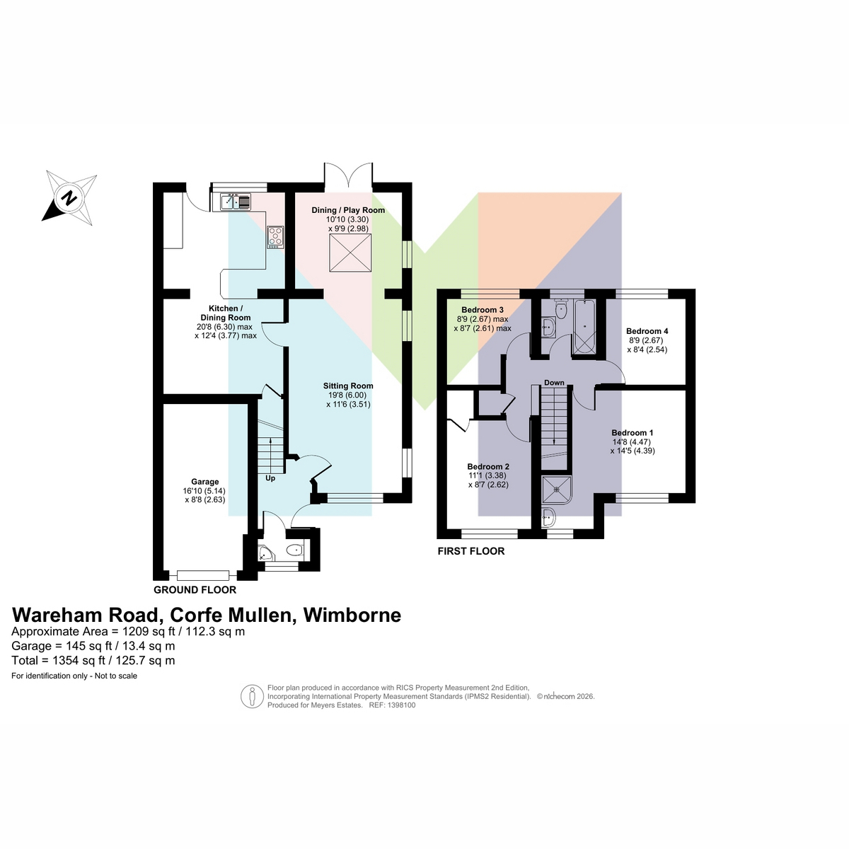 75, Wareham Road, Wimborne floorplan