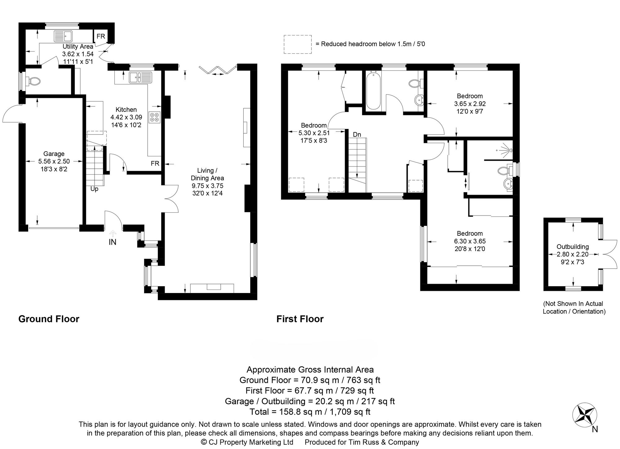 Leigh Cottage Main Road, Princes Risborough floorplan