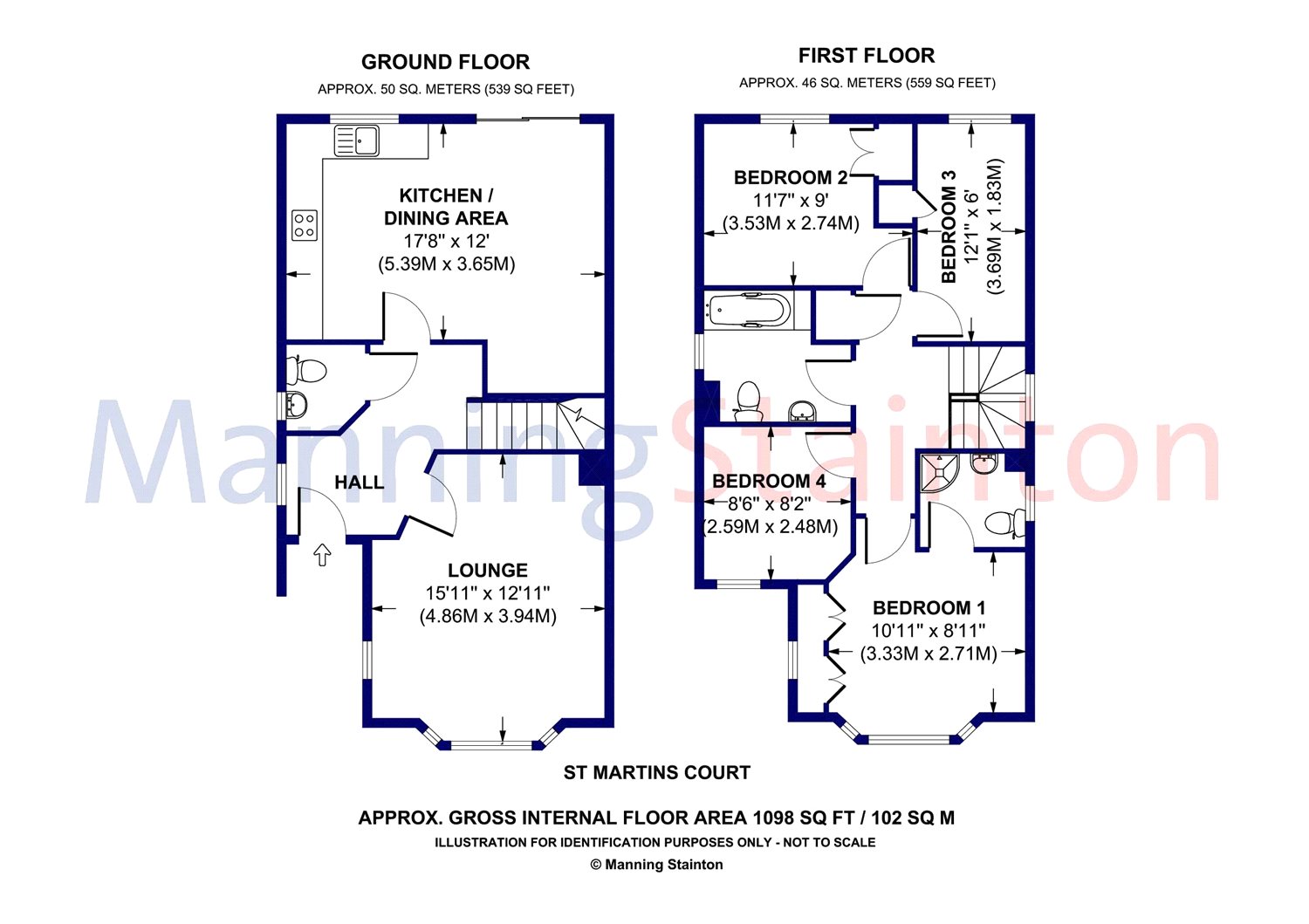 4 Bedrooms Detached house for sale in St. Martins Court, Robin Hood, Wakefield, West Yorkshire WF3