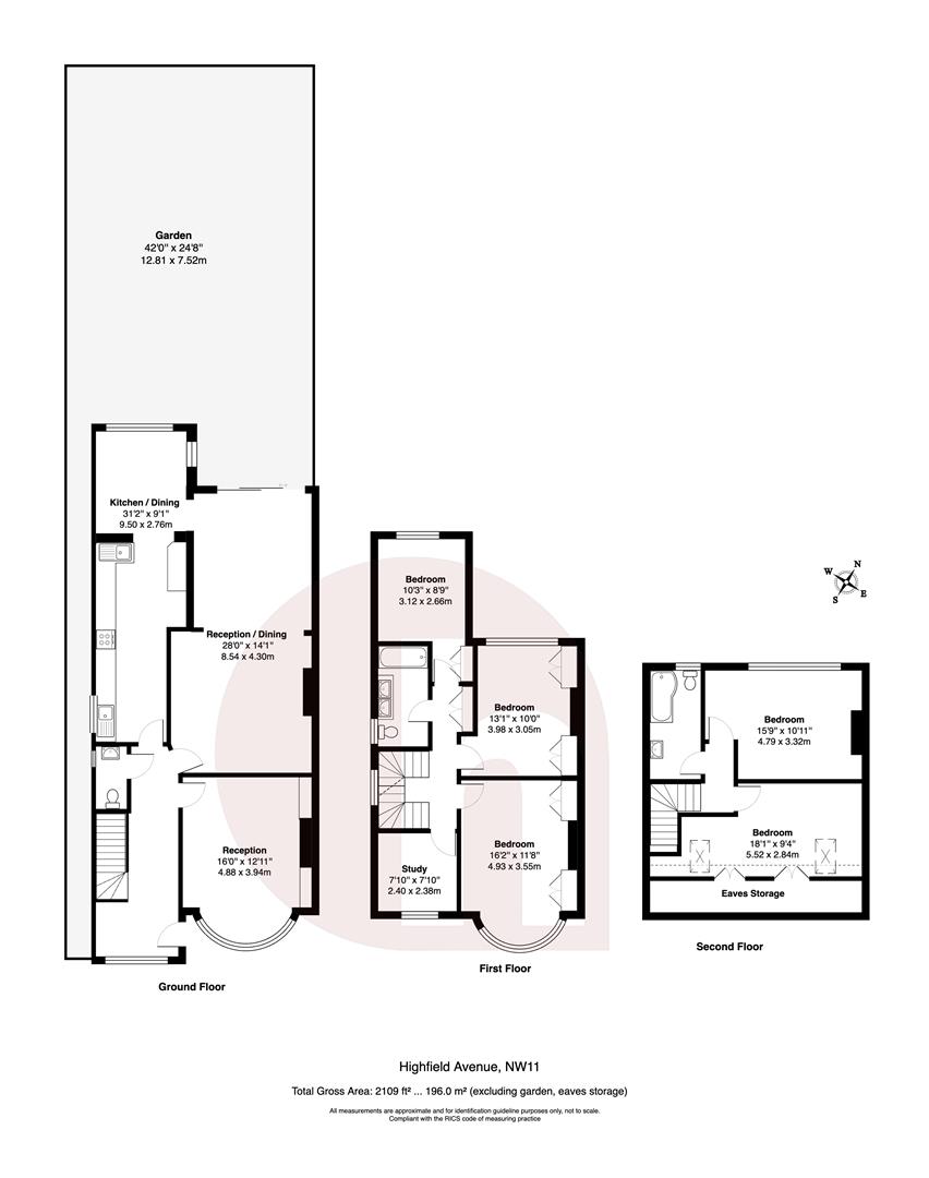 11, Highfield Avenue, London floorplan