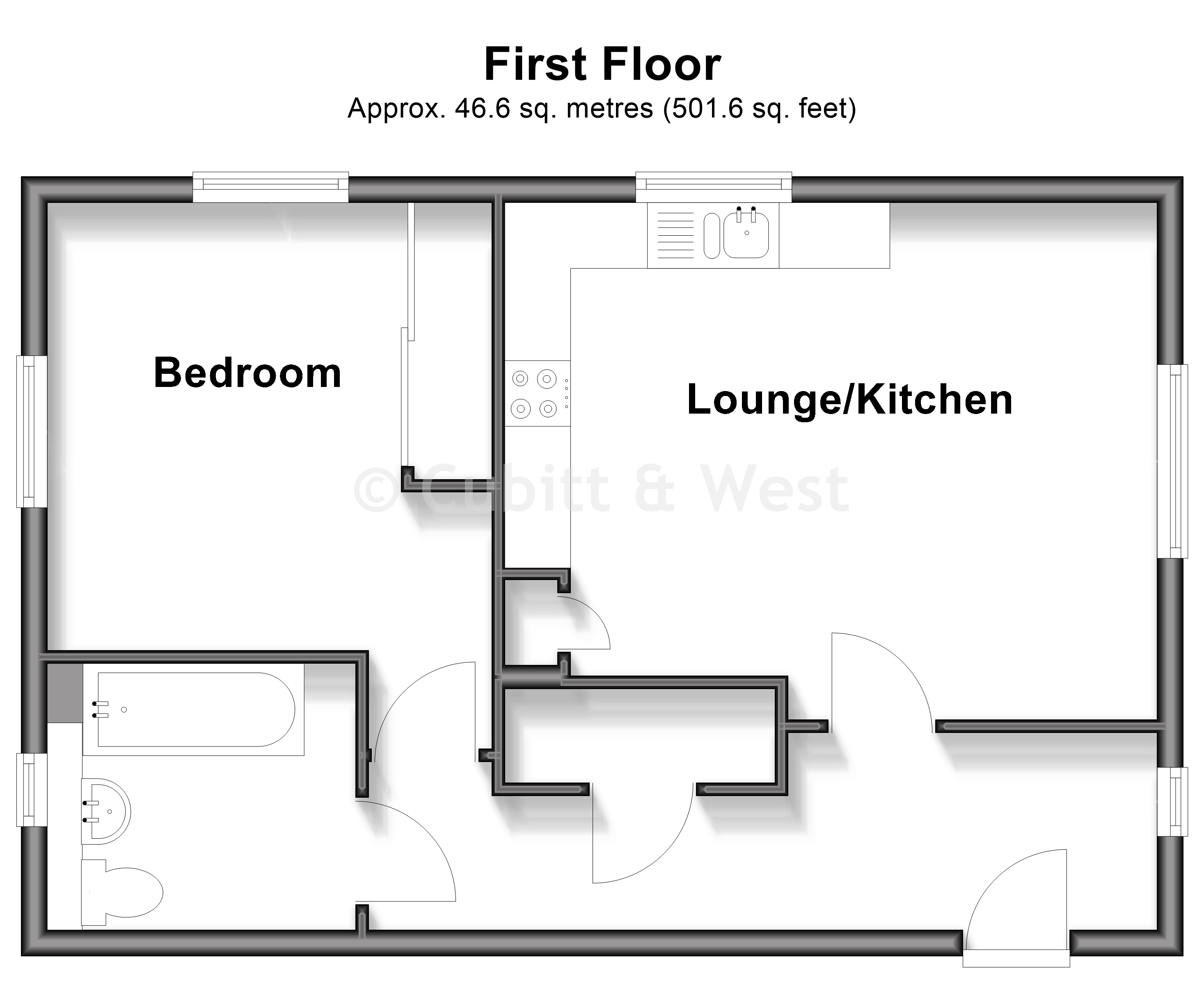 4, Egret Court End, Chichester floorplan