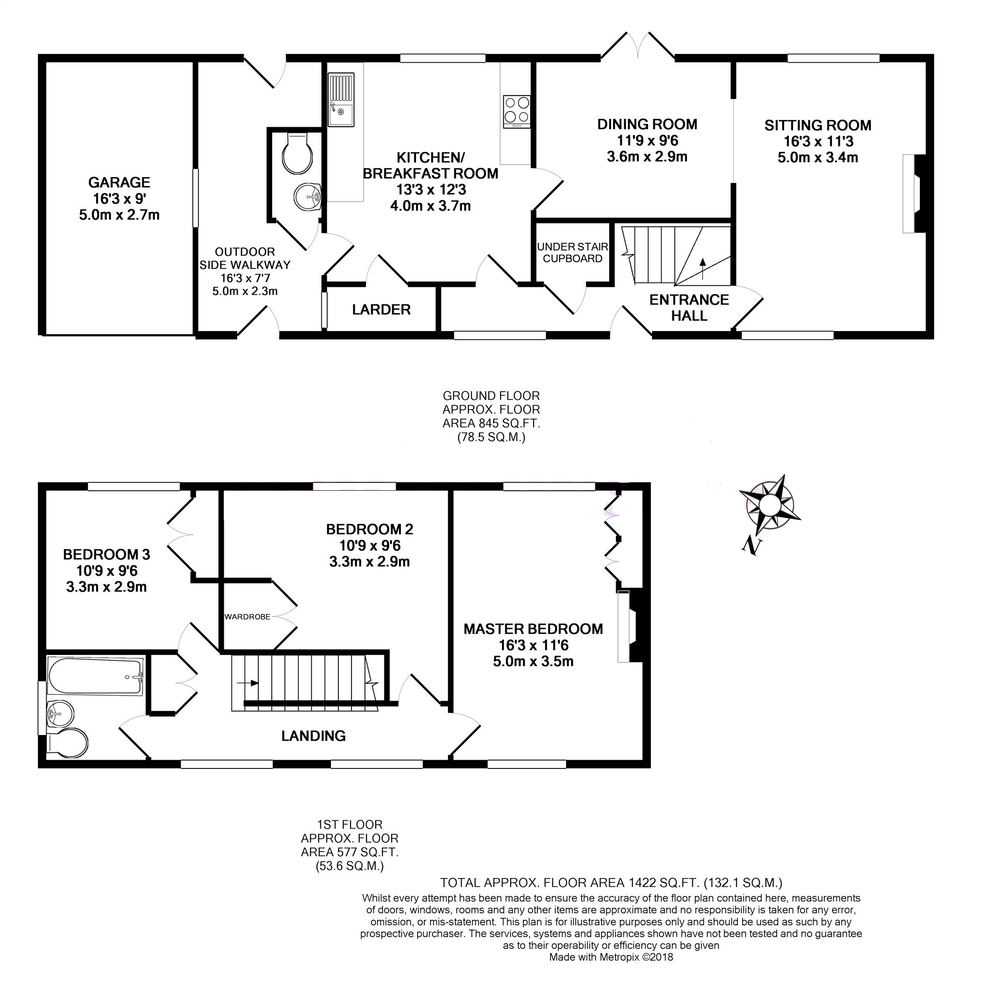 3 Bedrooms Cottage to rent in Linton Park, Linton, Maidstone ME17