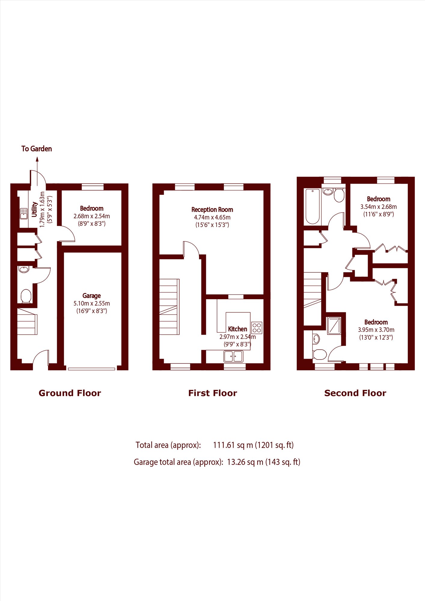4, Collard Place, London floorplan