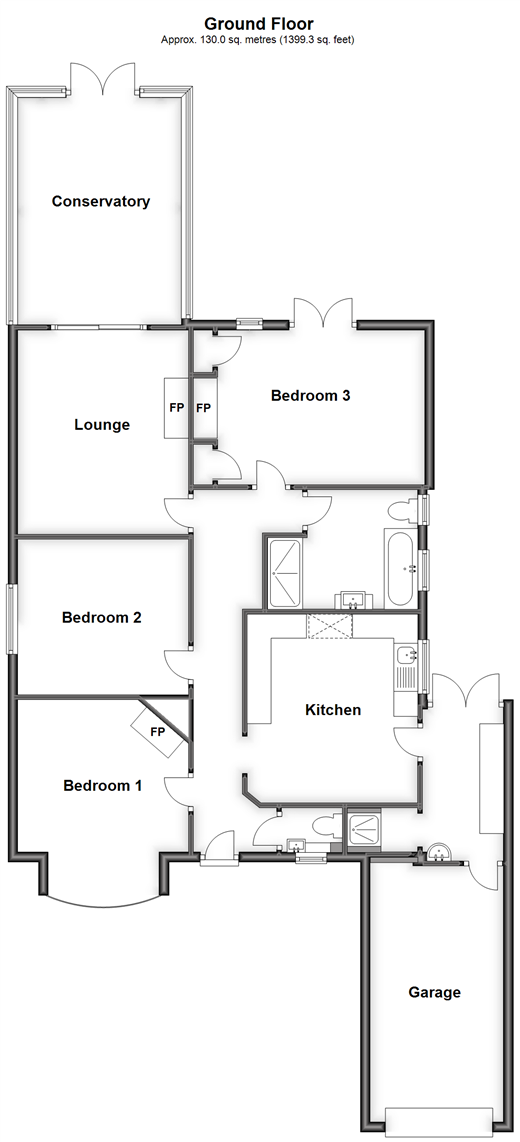 St. Peters Road, Margate, Kent CT9, 3 bedroom detached bungalow for