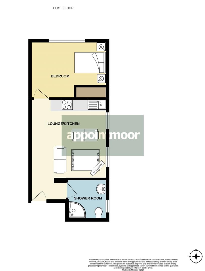 Mount Liell Court East, 8, The Leas, Westcliff-On-Sea floorplan