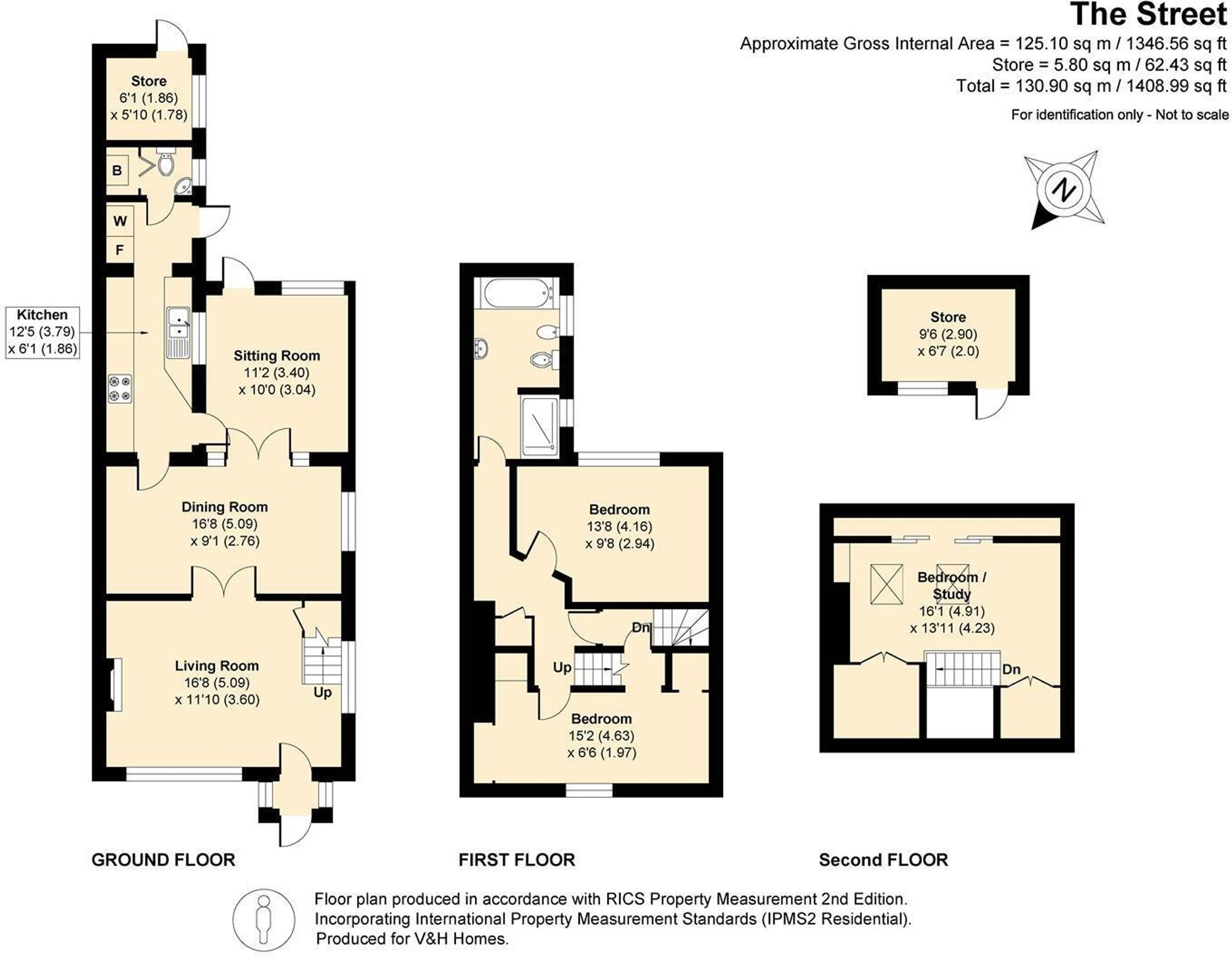 38 The Street, Ashtead floorplan
