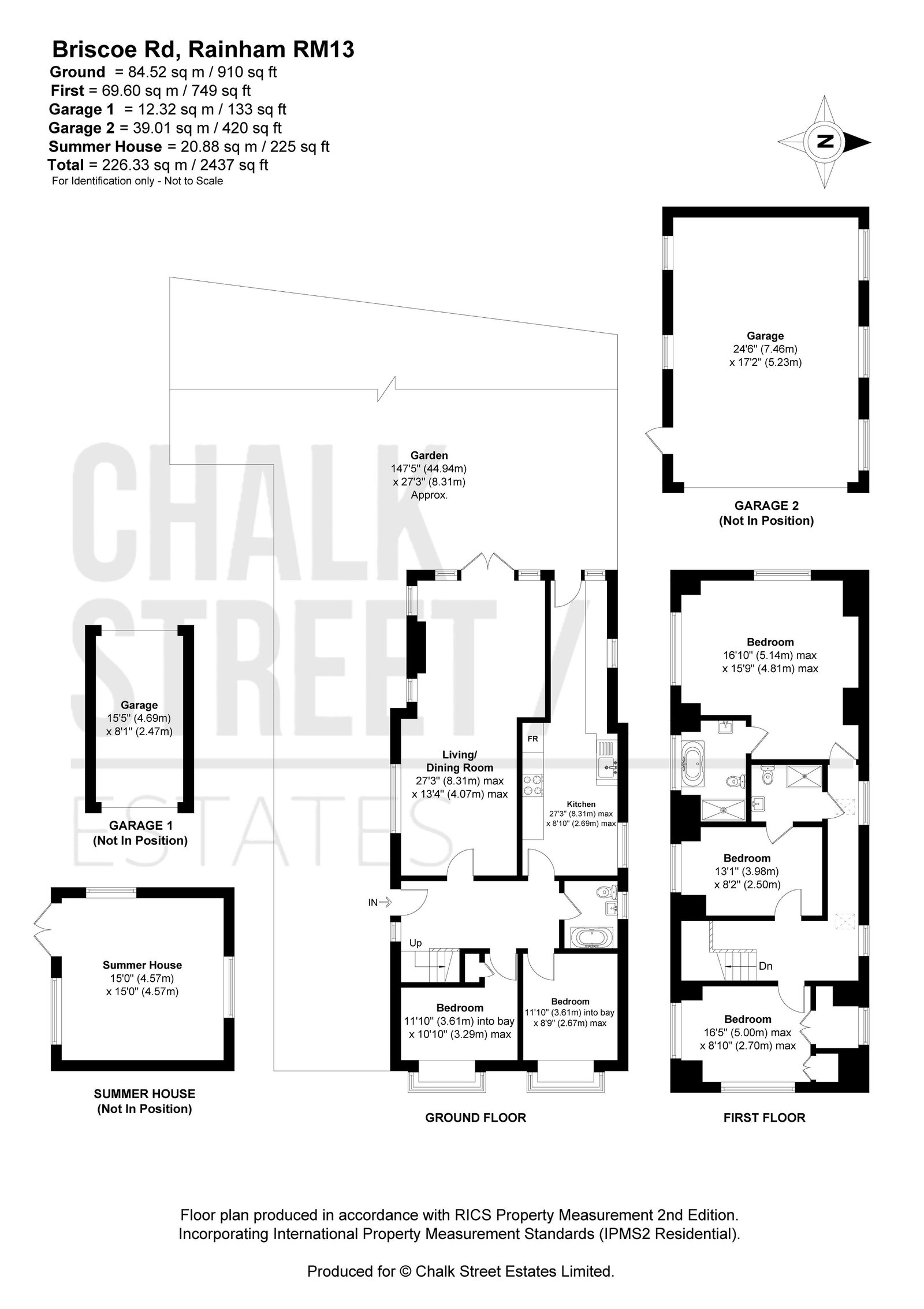 89, Briscoe Road, Rainham floorplan